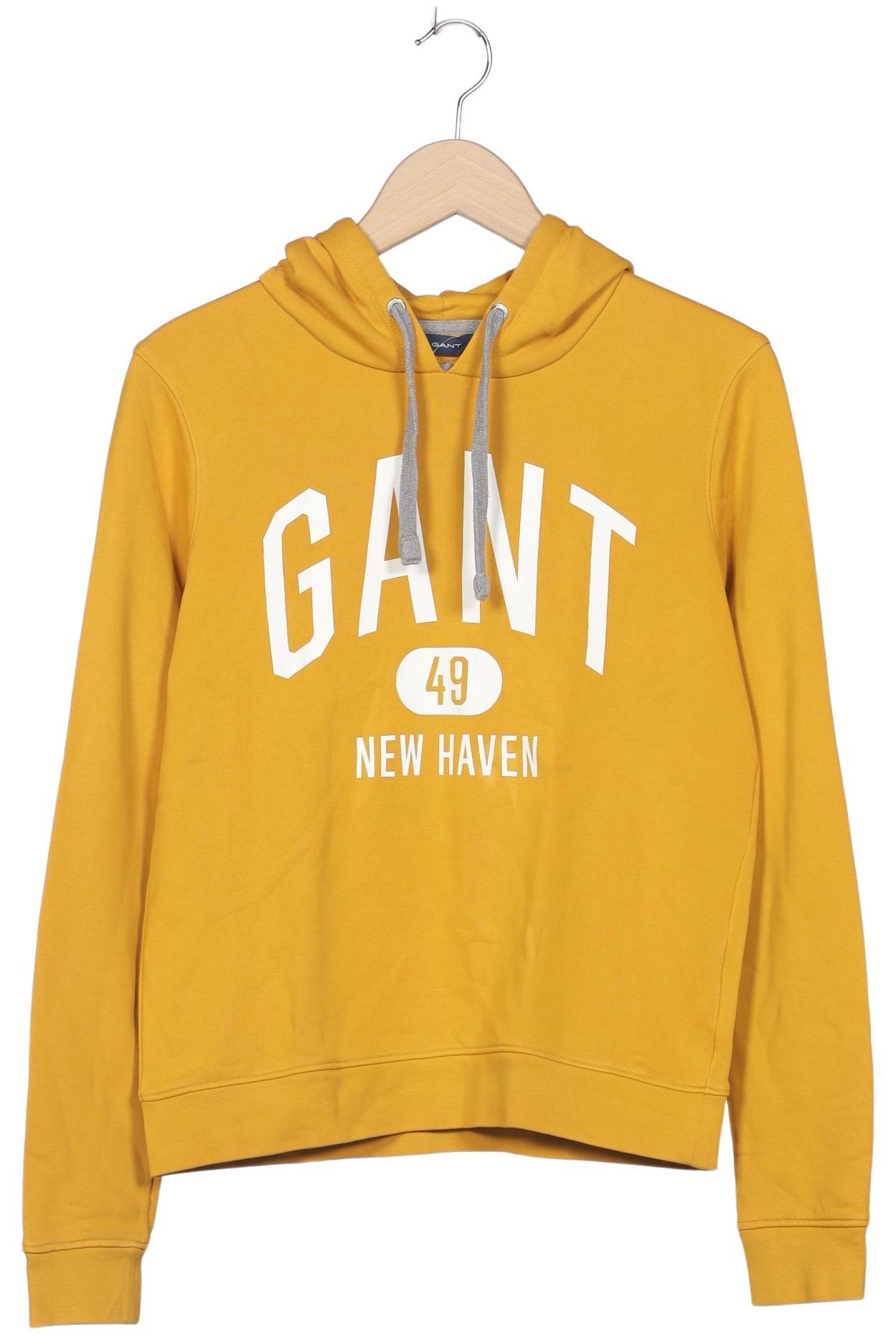 

Gant Damen Kapuzenpullover, gelb, Gr. 36