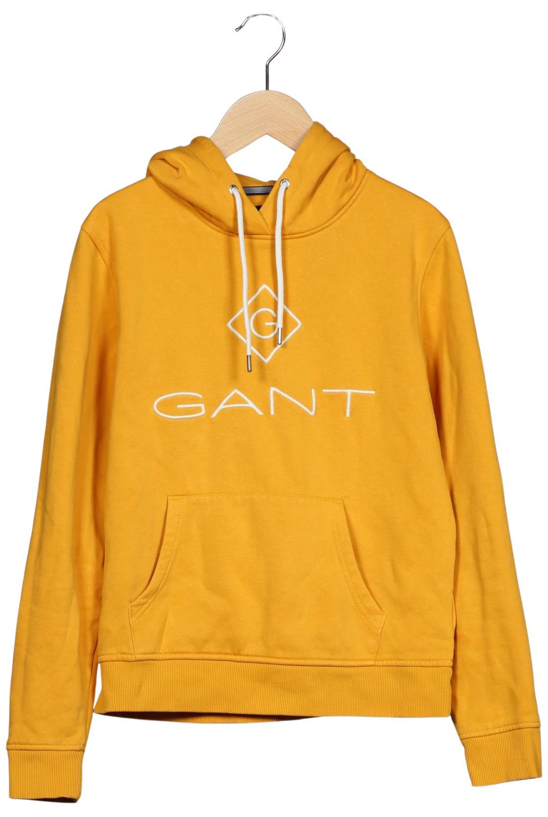 

Gant Damen Kapuzenpullover, gelb, Gr. 36