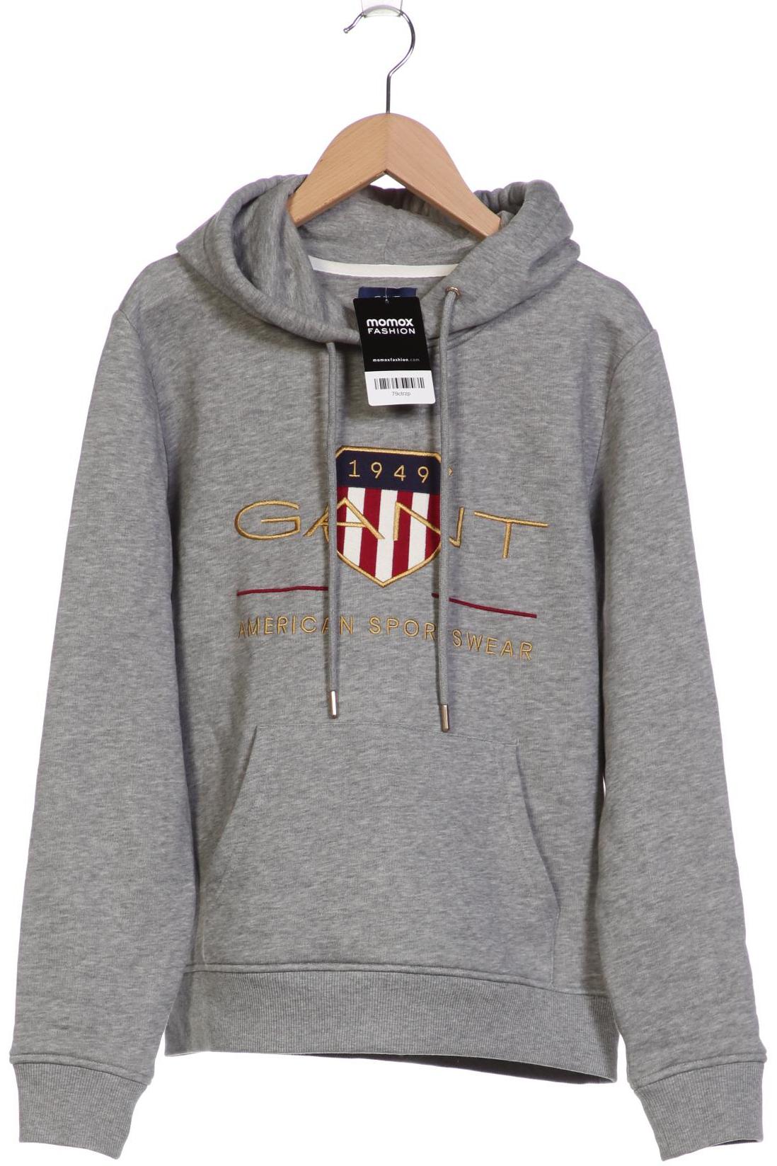 

Gant Damen Kapuzenpullover, grau, Gr. 36