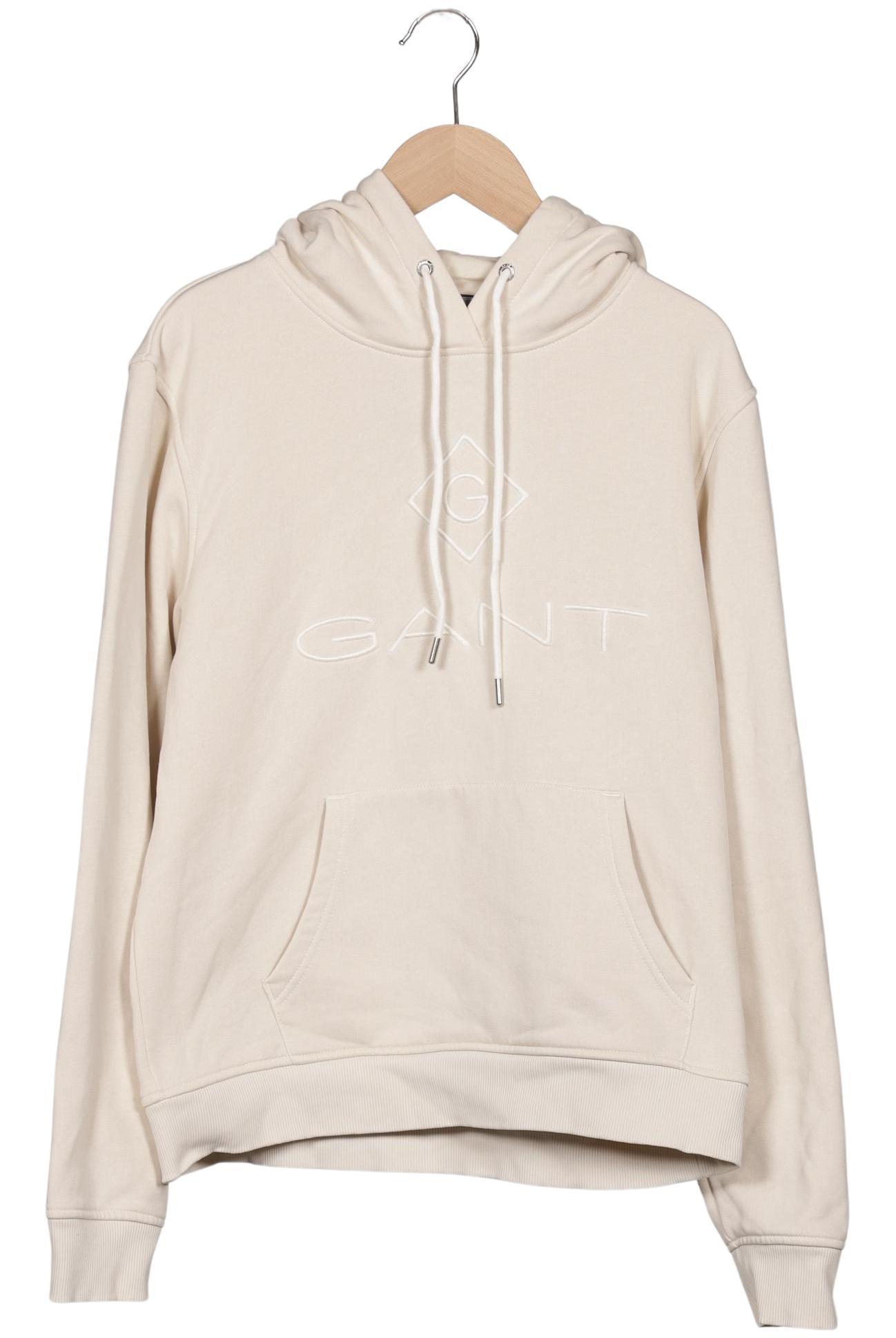 

Gant Damen Kapuzenpullover, cremeweiß, Gr. 38