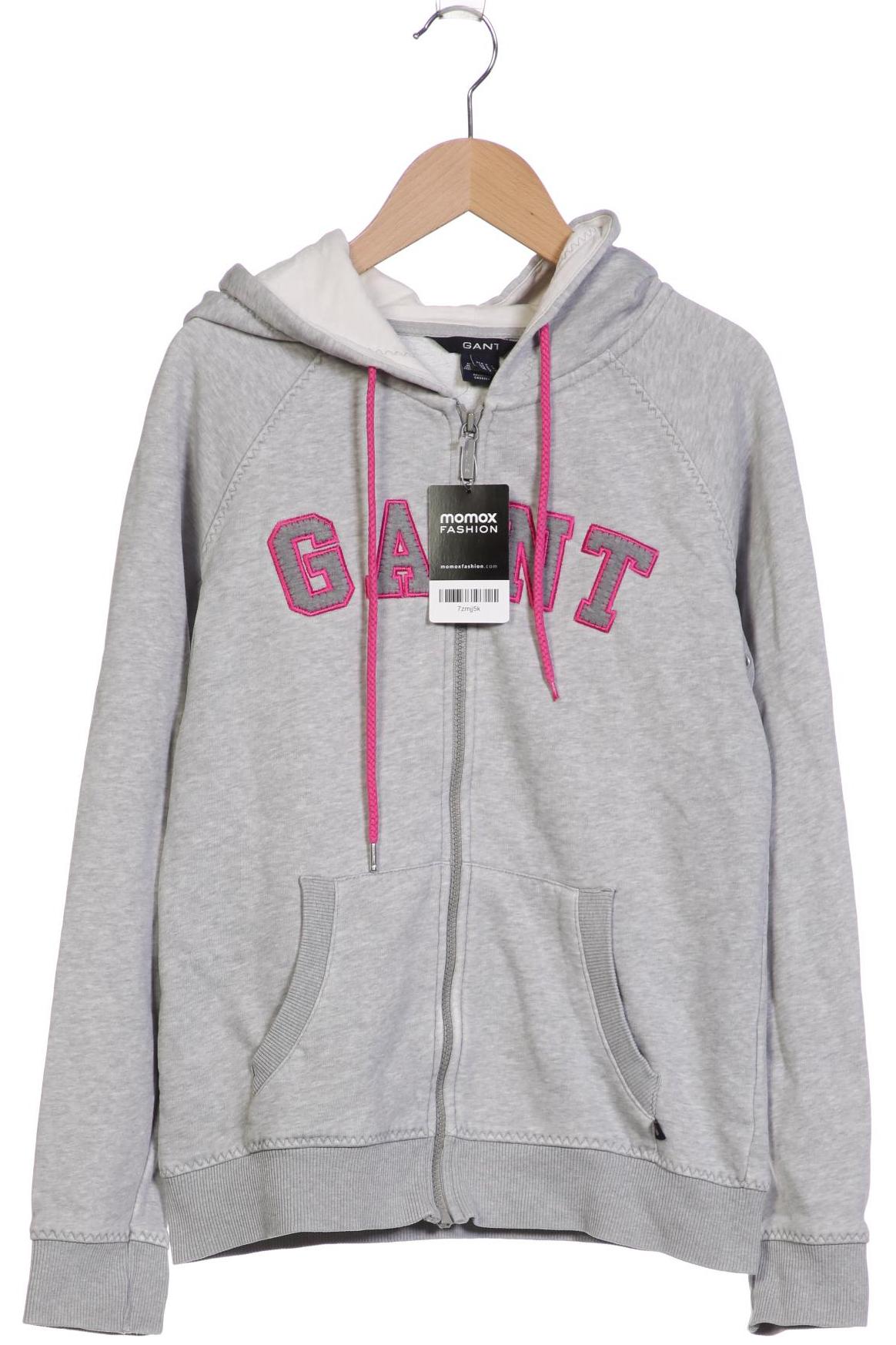 

Gant Damen Kapuzenpullover, grau, Gr. 36