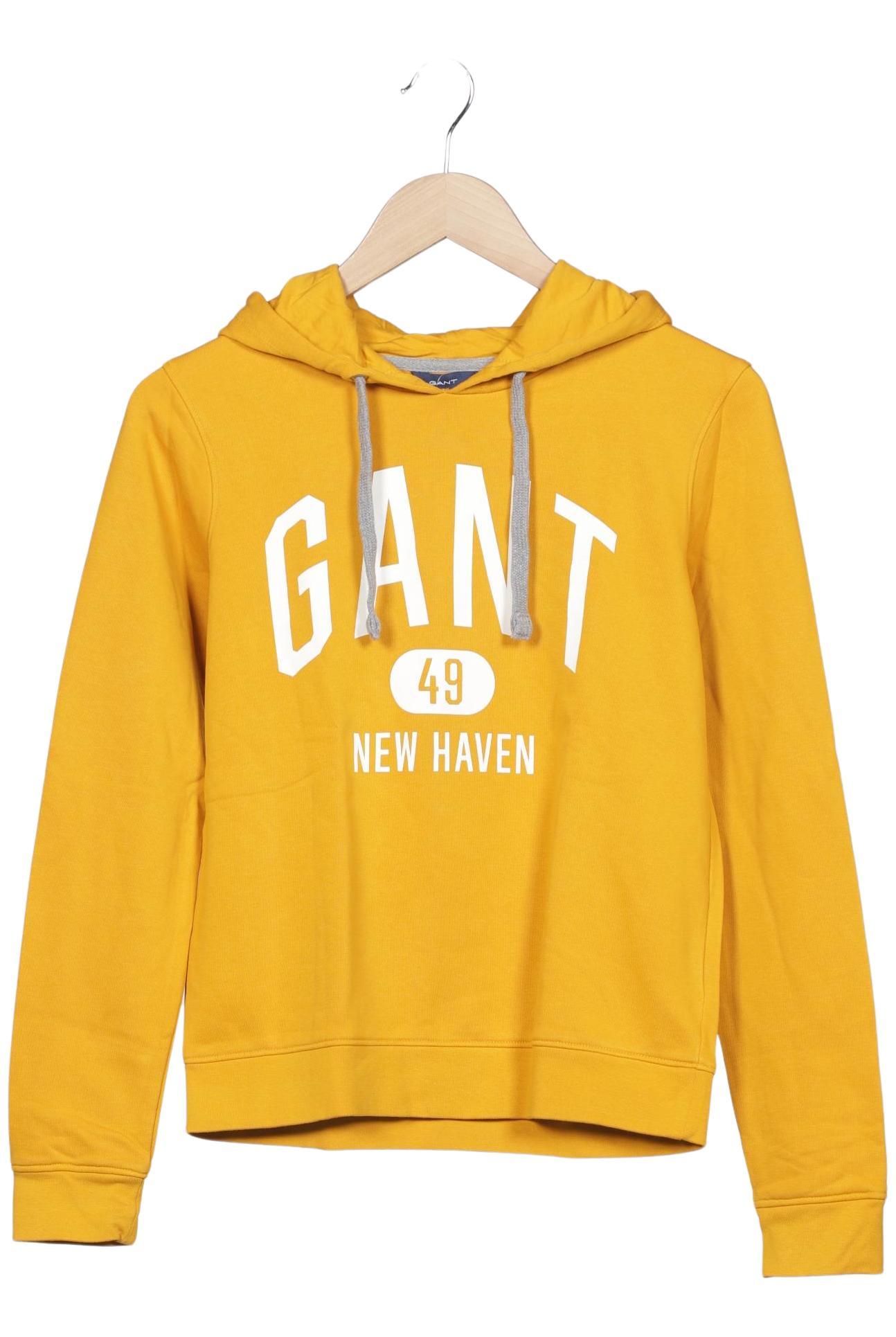

Gant Damen Kapuzenpullover, gelb, Gr. 36