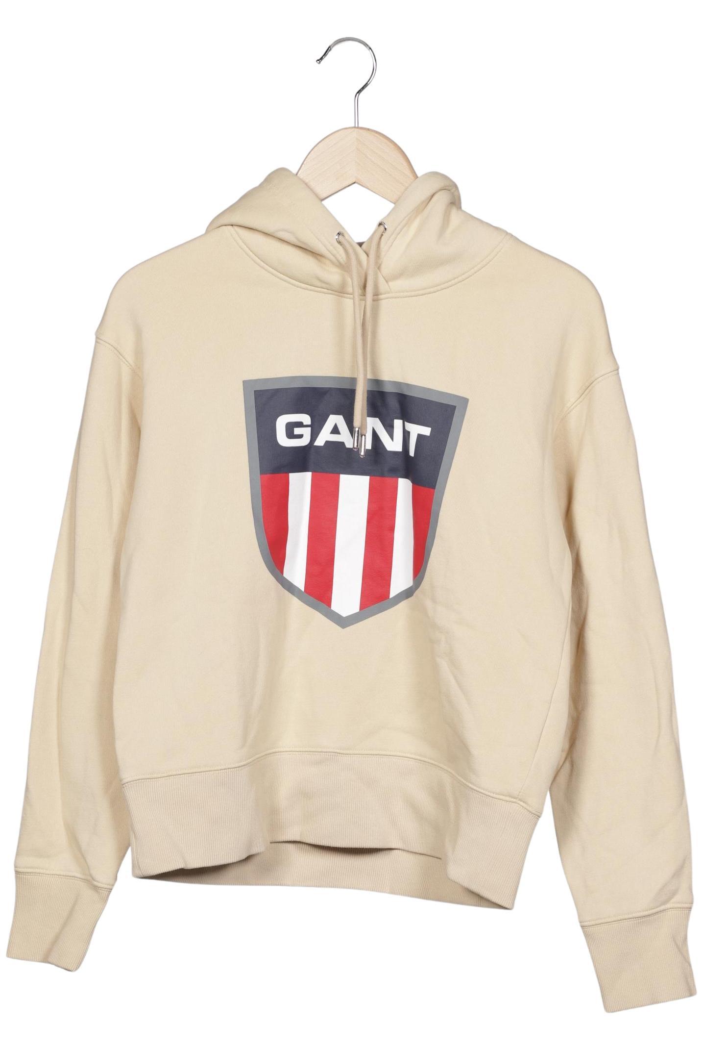 

Gant Damen Kapuzenpullover, beige, Gr. 36