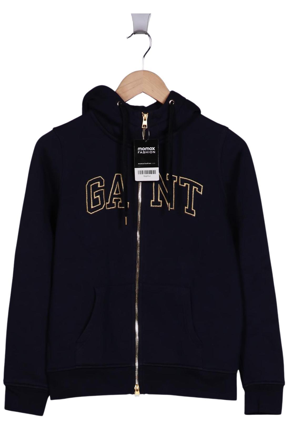 

Gant Damen Kapuzenpullover, marineblau, Gr. 36
