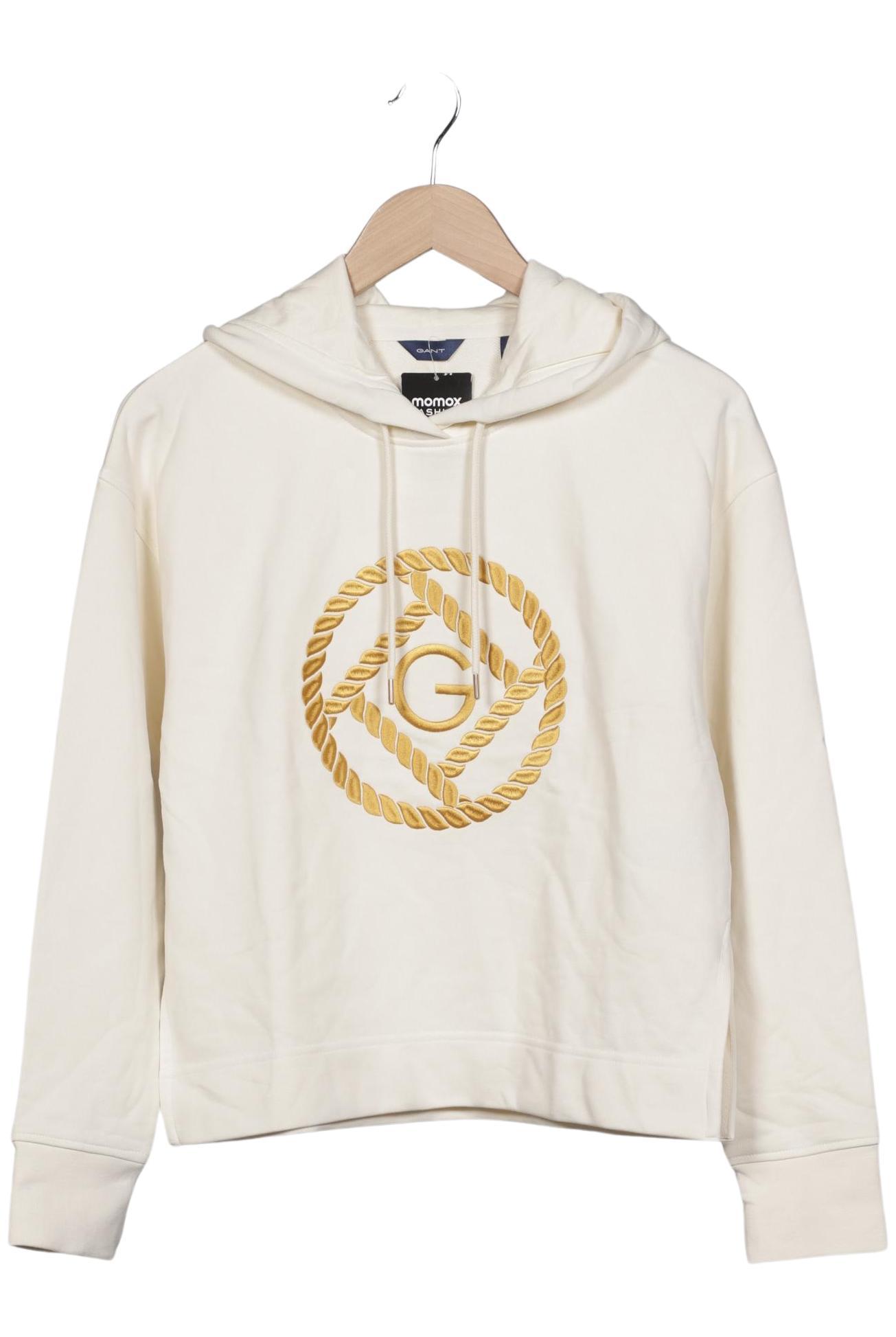 

Gant Damen Kapuzenpullover, cremeweiß, Gr. 36