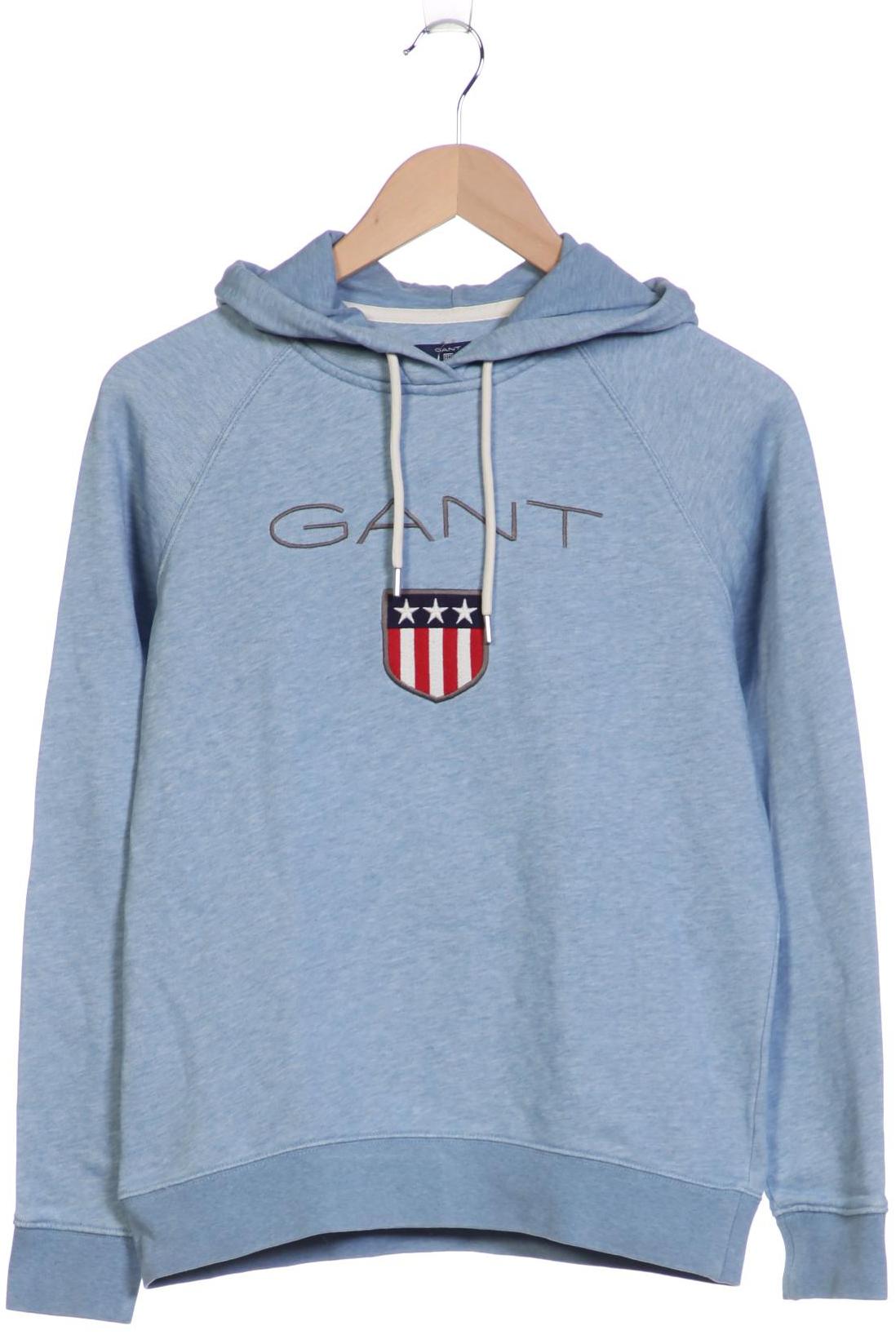 

Gant Damen Kapuzenpullover, hellblau, Gr. 36