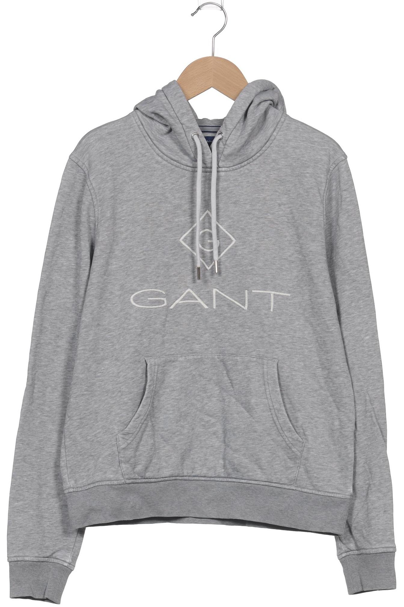 

Gant Damen Kapuzenpullover, grau, Gr. 36