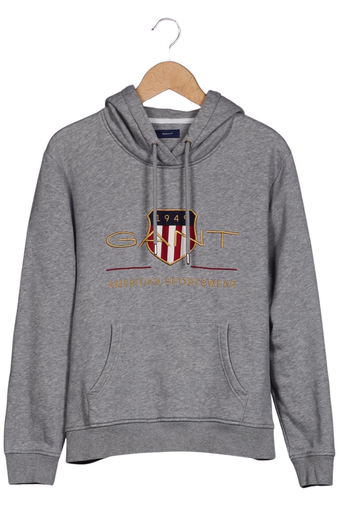 

Gant Damen Kapuzenpullover, grau, Gr. 42