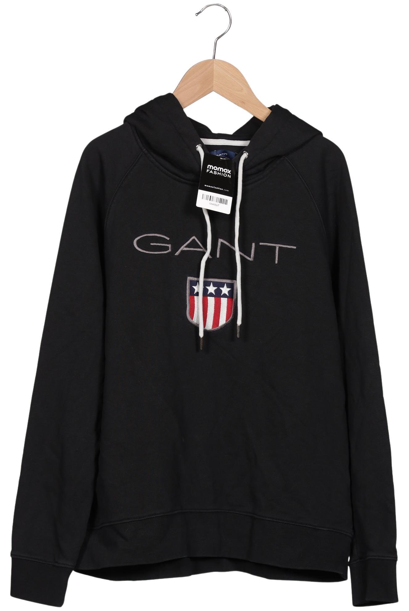 

Gant Damen Kapuzenpullover, schwarz, Gr. 38