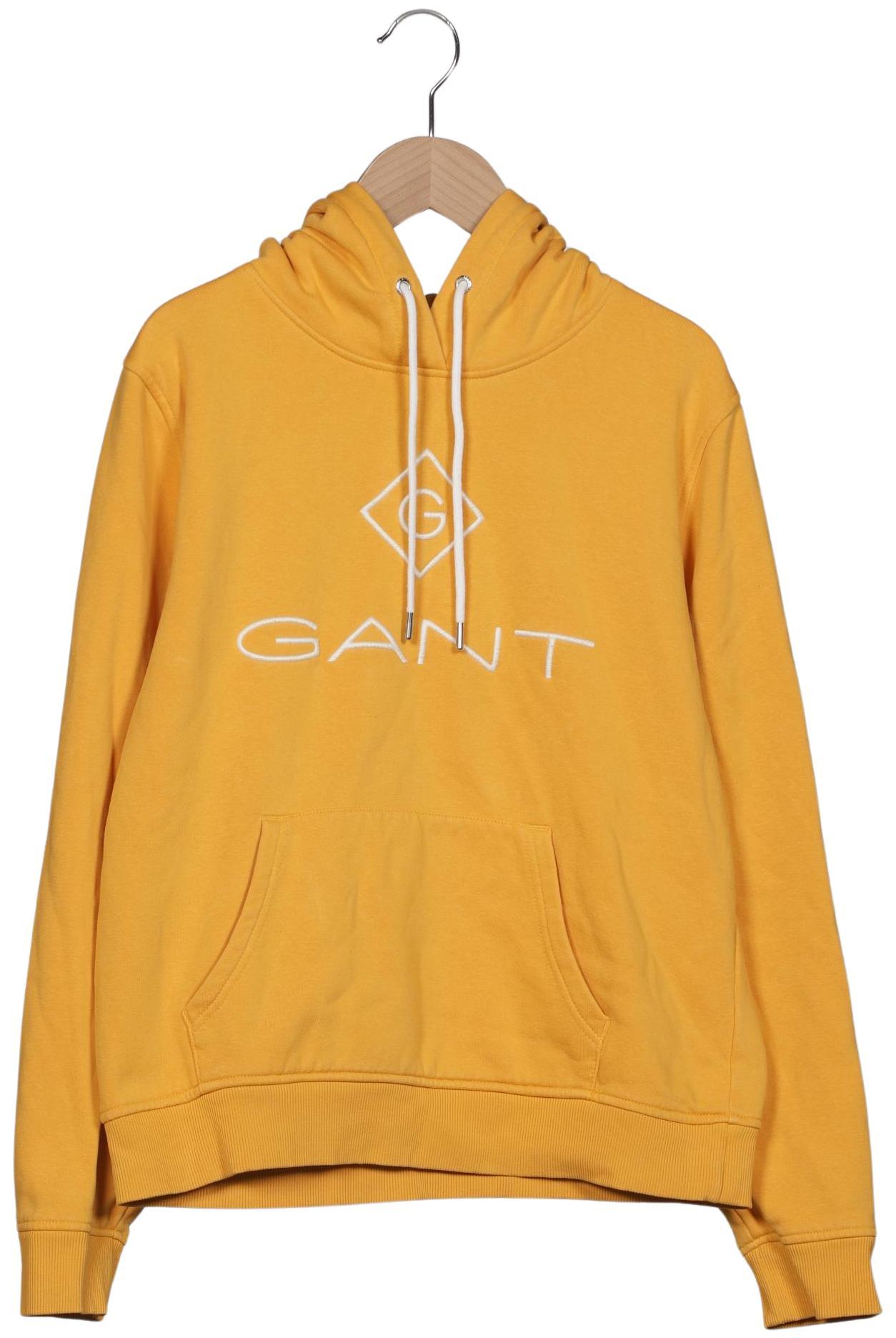 

Gant Damen Kapuzenpullover, gelb, Gr. 38