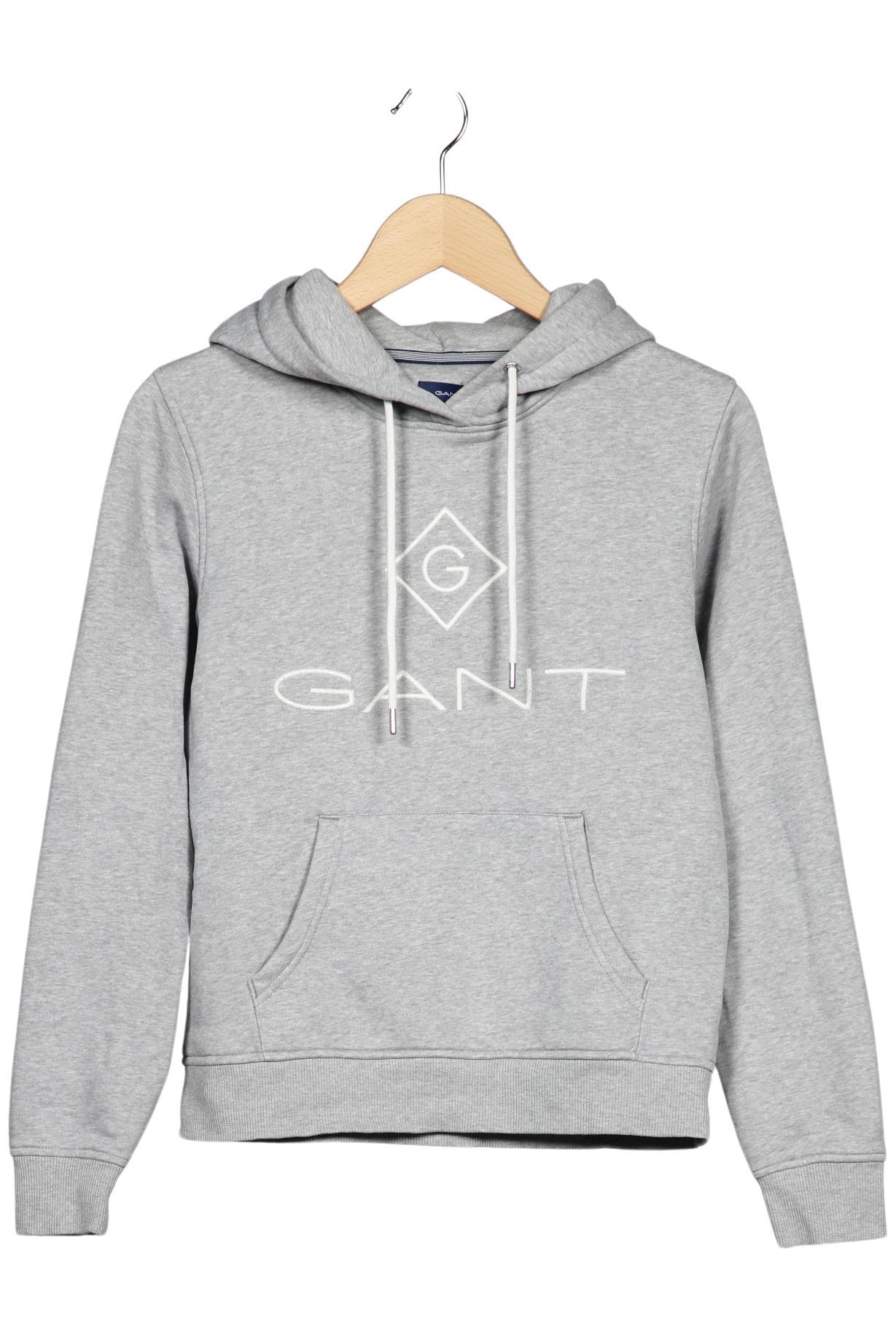 

Gant Damen Kapuzenpullover, grau, Gr. 34