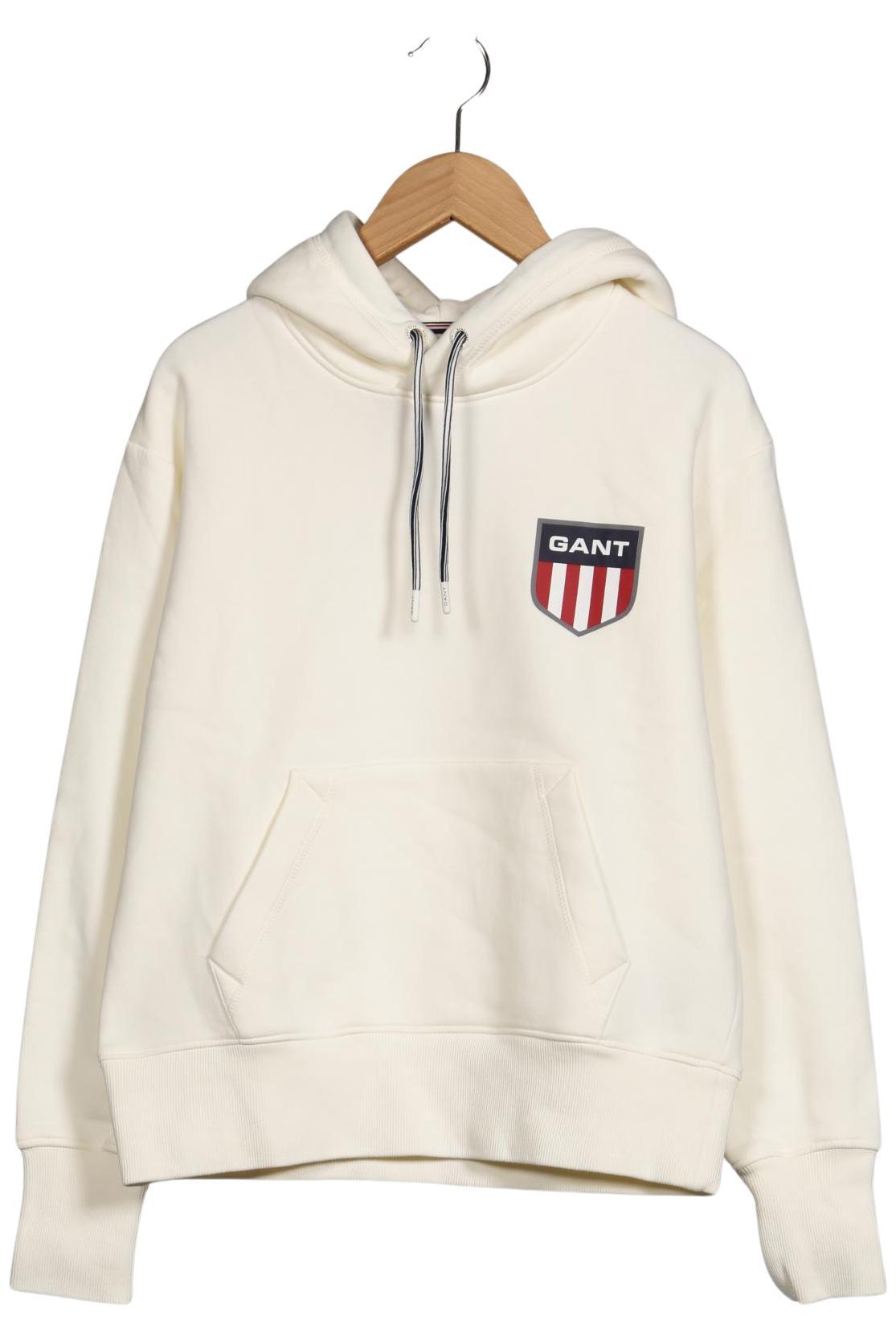 

Gant Damen Kapuzenpullover, cremeweiß, Gr. 34