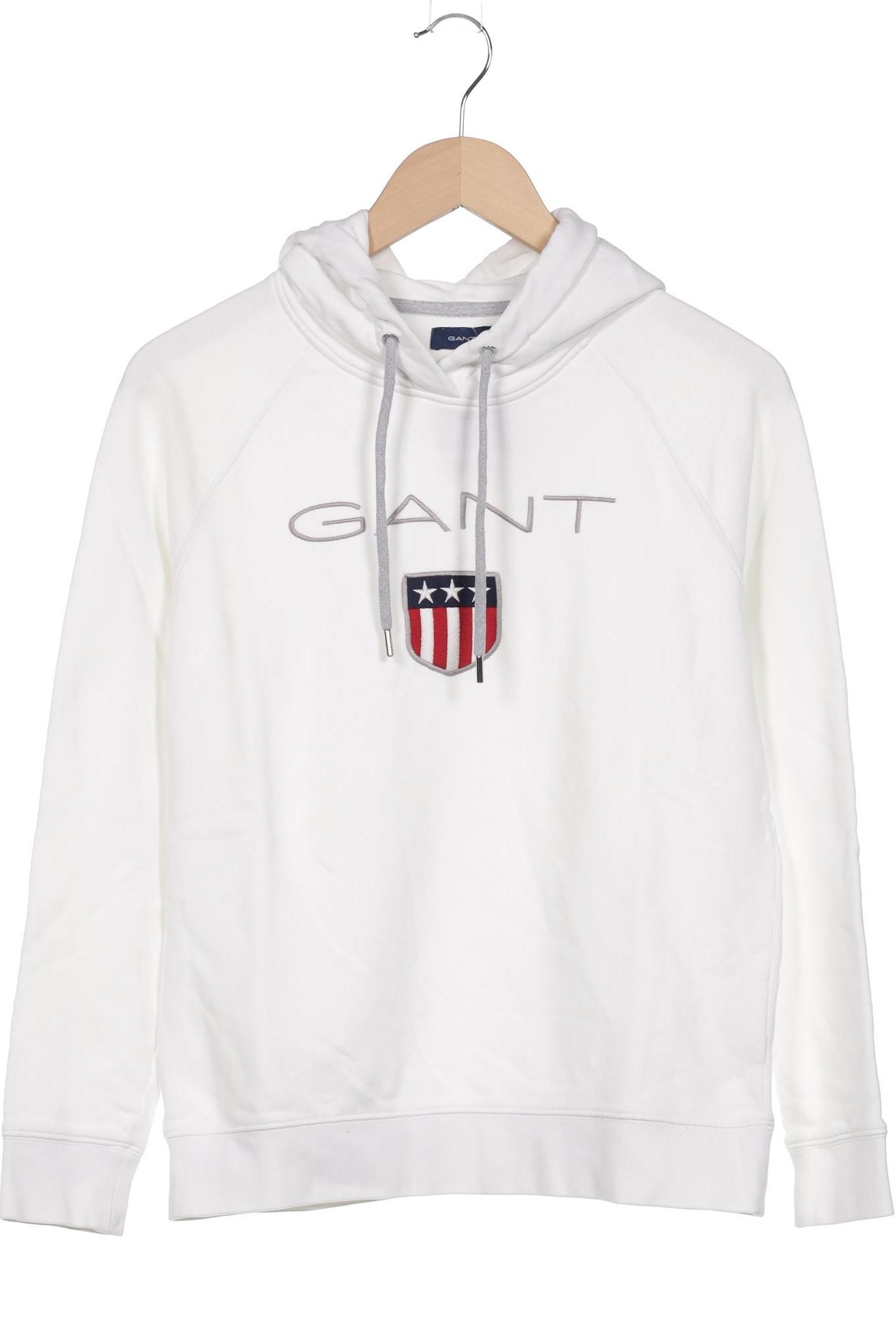 

Gant Damen Kapuzenpullover, weiß, Gr. 38