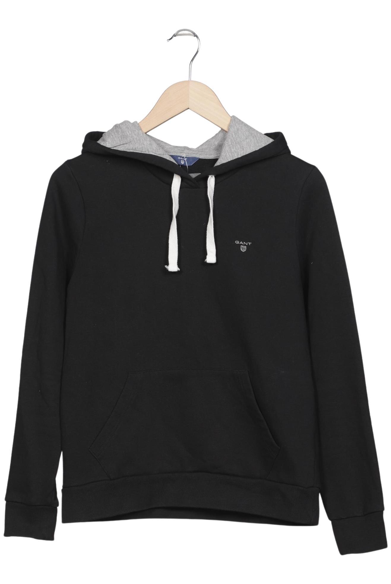 

Gant Damen Kapuzenpullover, schwarz, Gr. 36