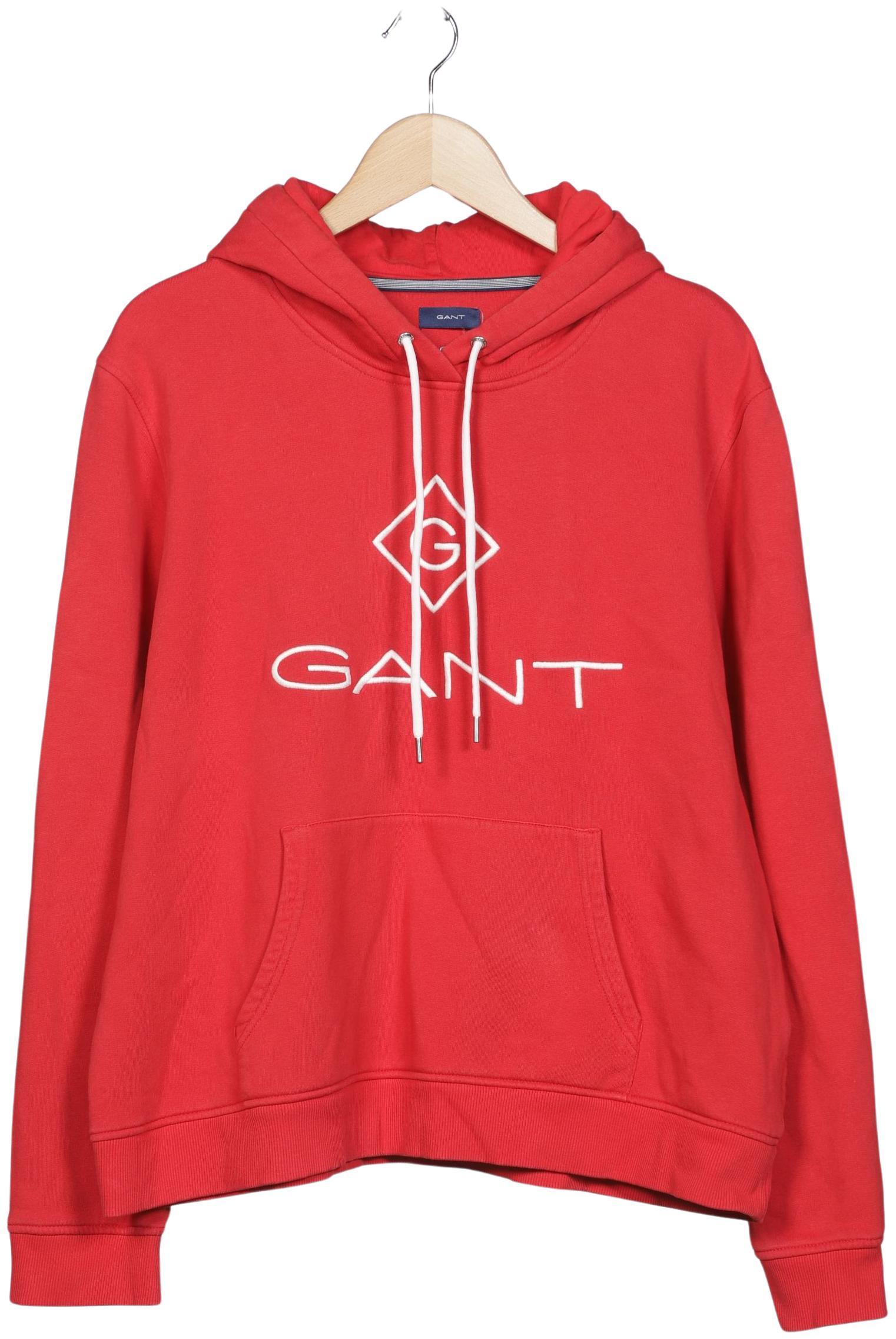 

Gant Damen Kapuzenpullover, rot, Gr. 48