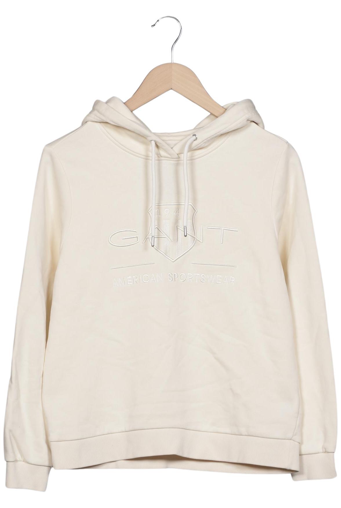

Gant Damen Kapuzenpullover, cremeweiß, Gr. 38