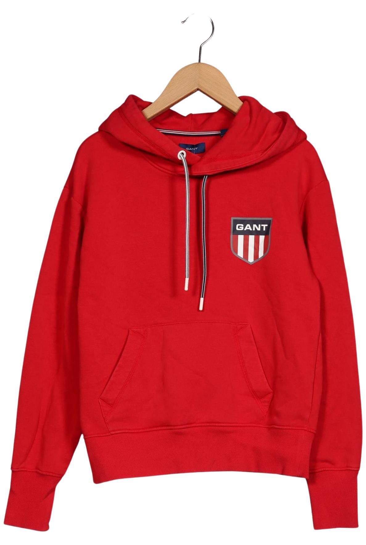 

Gant Damen Kapuzenpullover, rot, Gr. 34