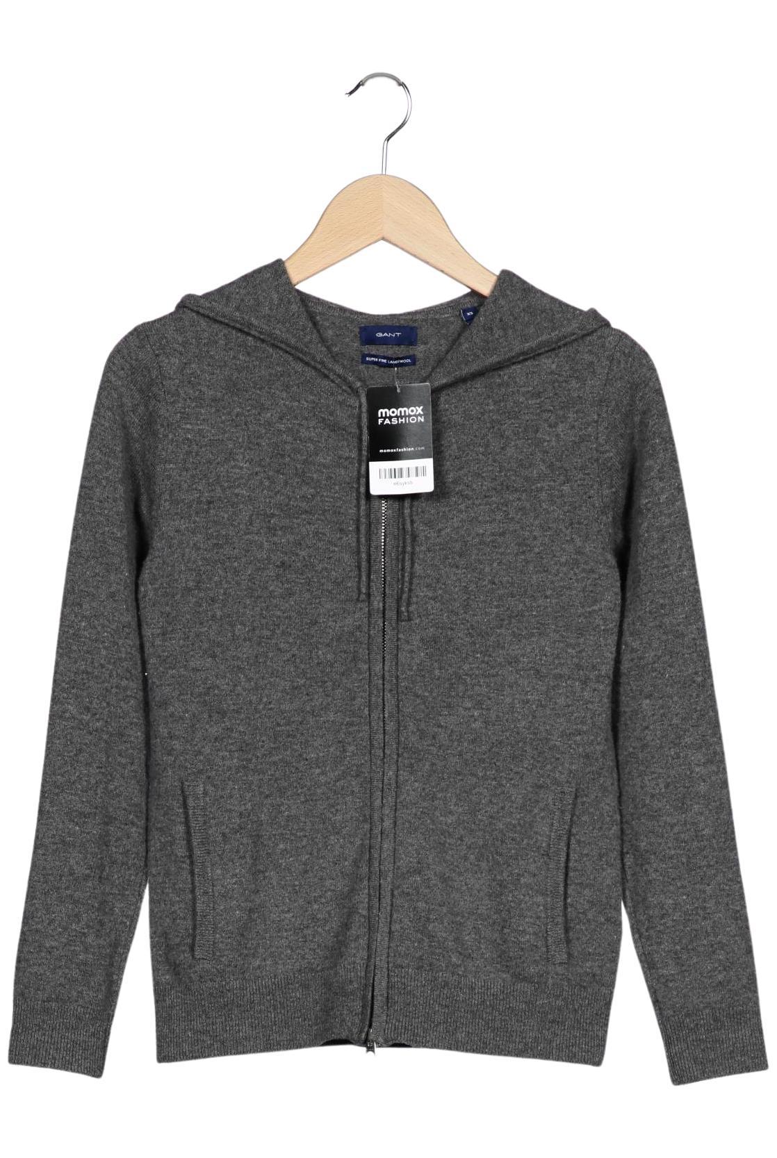 

Gant Damen Kapuzenpullover, grau, Gr. 34