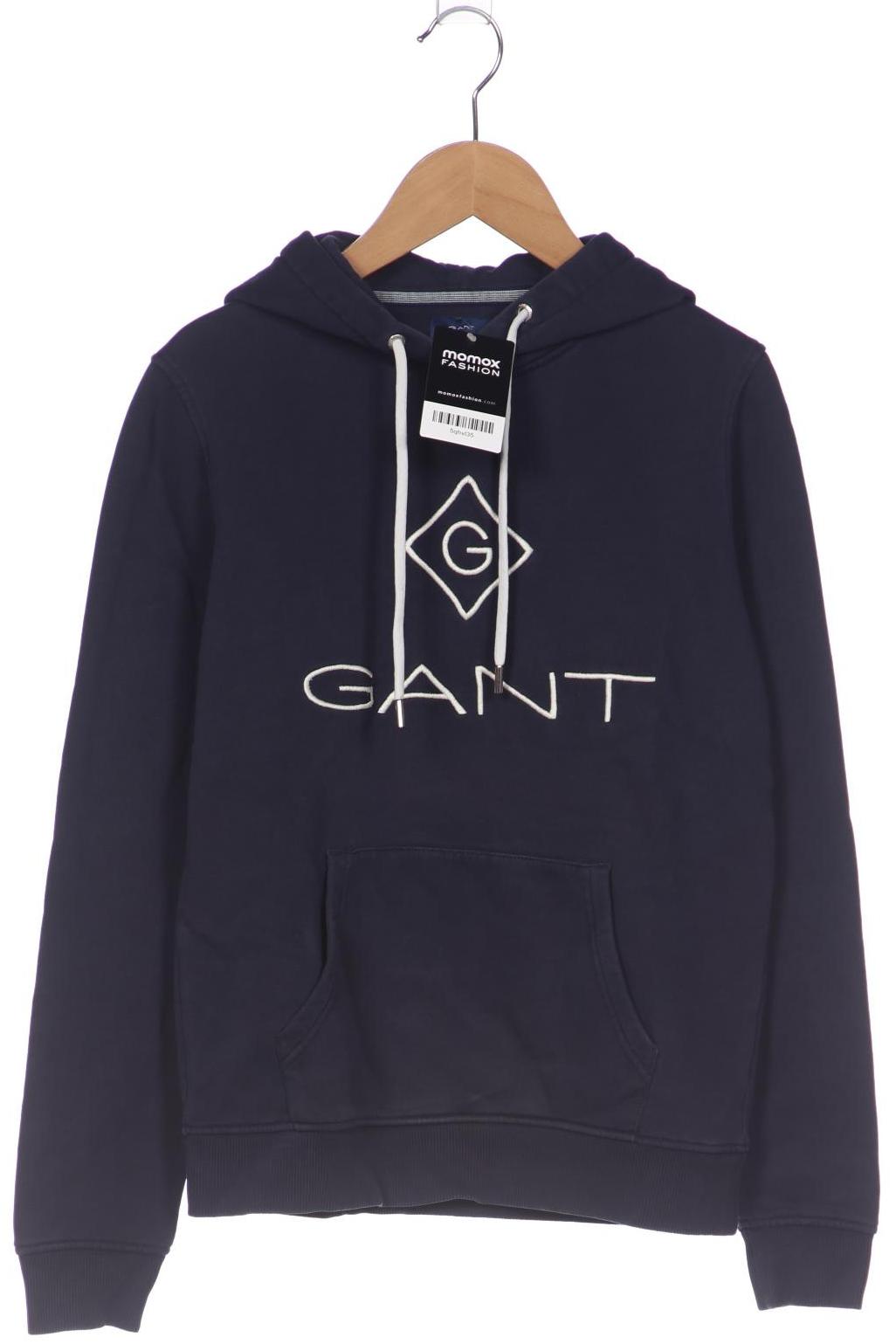 

Gant Damen Kapuzenpullover, marineblau, Gr. 34