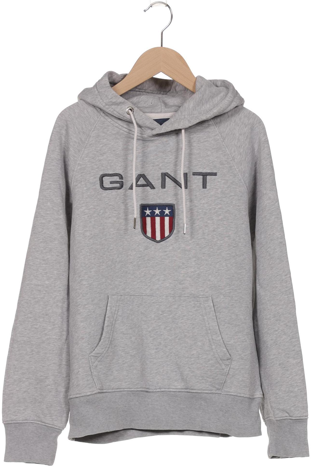 

Gant Damen Kapuzenpullover, grau, Gr. 36