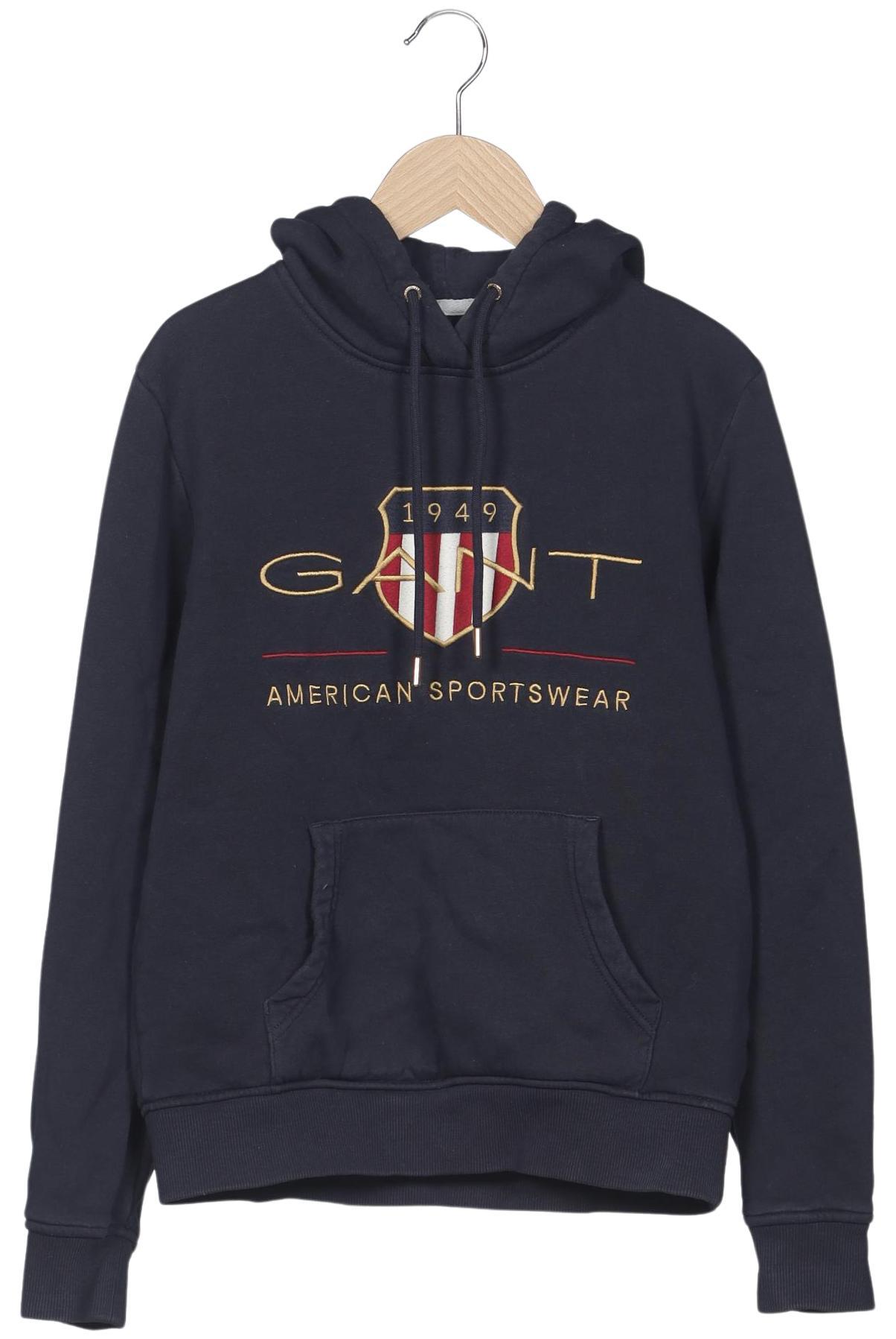 

Gant Damen Kapuzenpullover, marineblau, Gr. 36