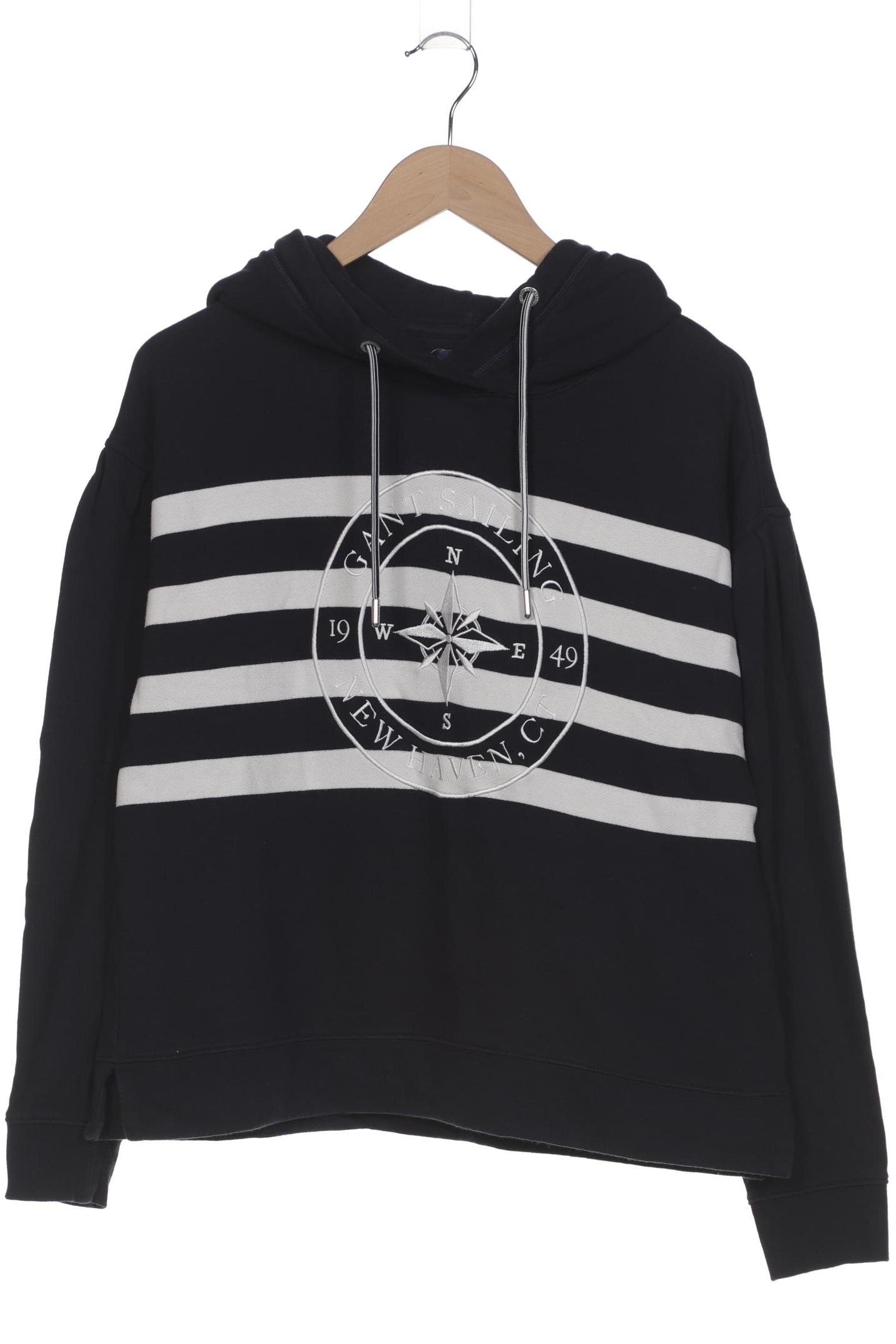 

Gant Damen Kapuzenpullover, marineblau, Gr. 38