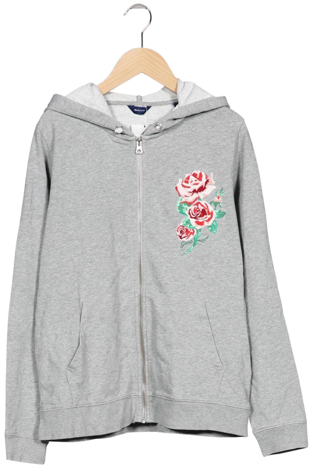 

Gant Damen Kapuzenpullover, grau, Gr. 38