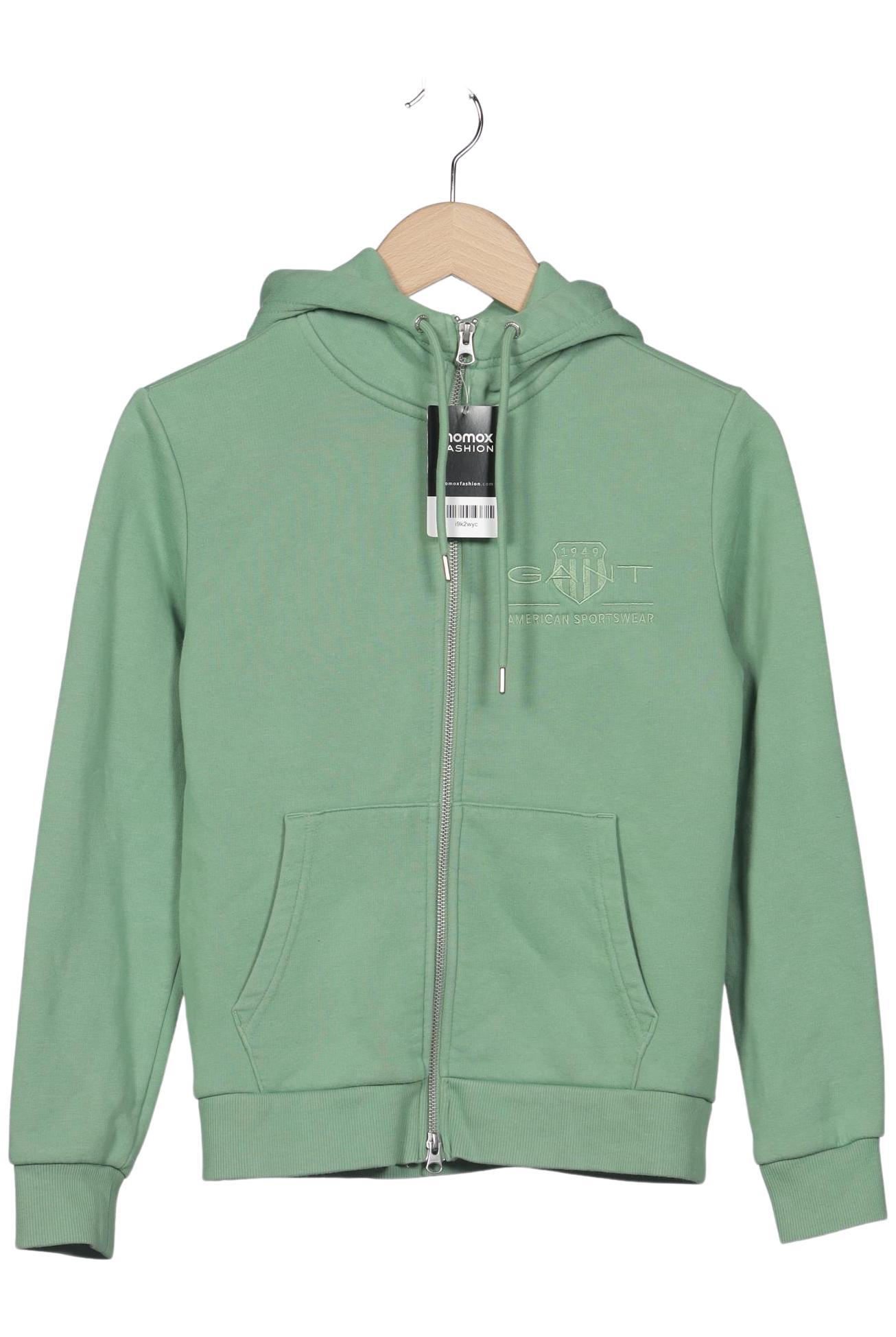 

Gant Damen Kapuzenpullover, hellgrün, Gr. 34