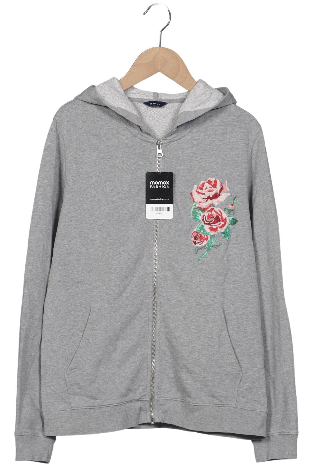 

Gant Damen Kapuzenpullover, grau, Gr. 38