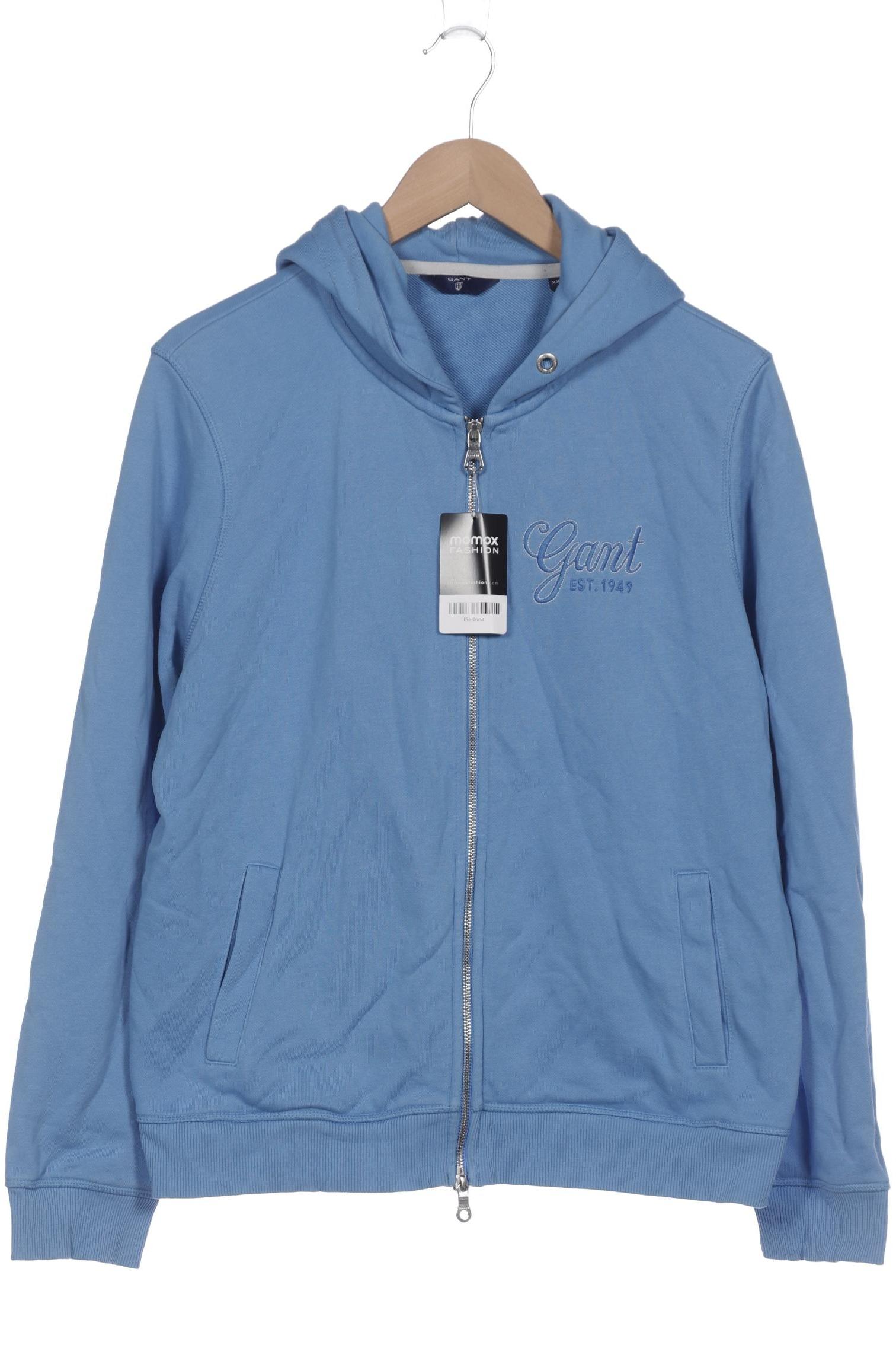 

Gant Damen Kapuzenpullover, blau, Gr. 46