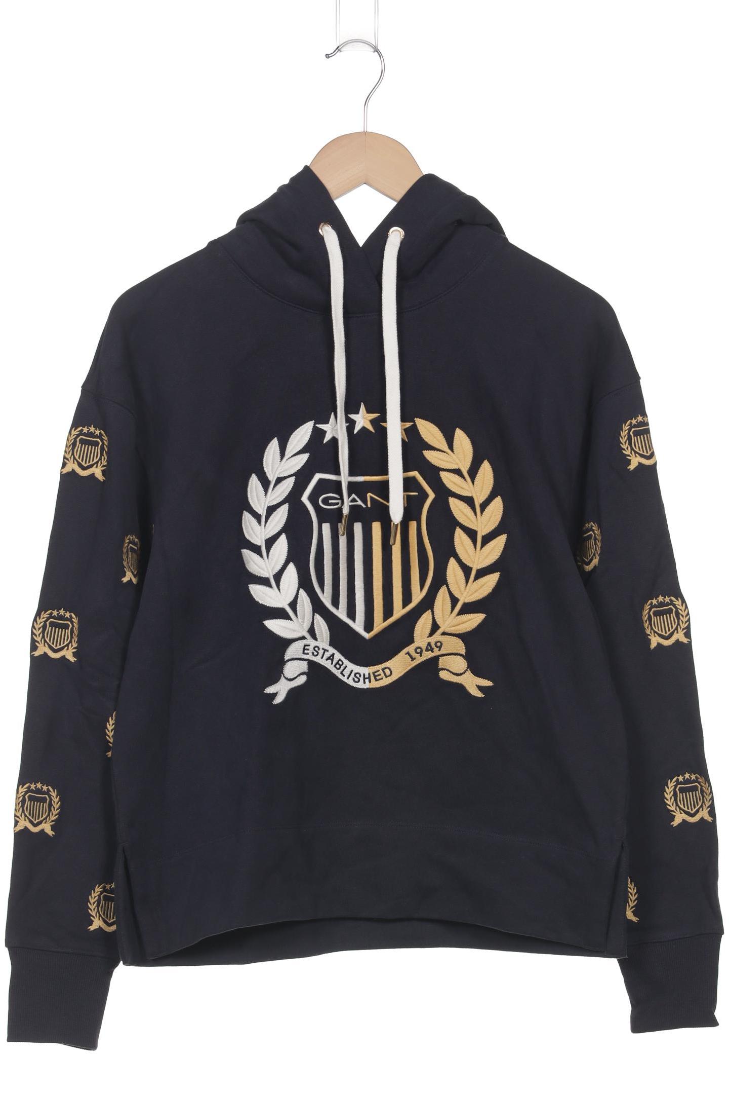 

Gant Damen Kapuzenpullover, marineblau, Gr. 36