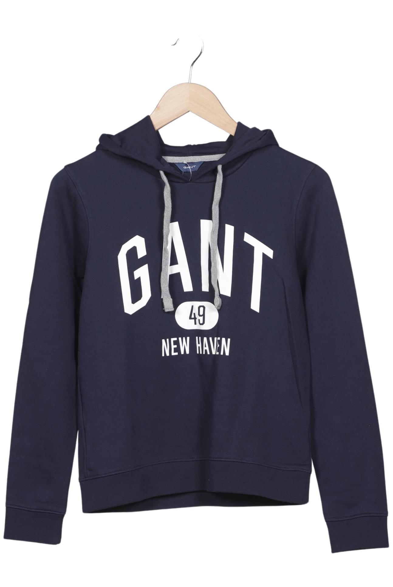 

Gant Damen Kapuzenpullover, marineblau, Gr. 36
