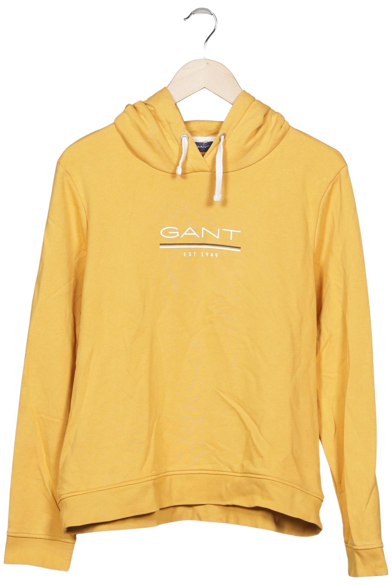 

Gant Damen Kapuzenpullover, gelb, Gr. 44
