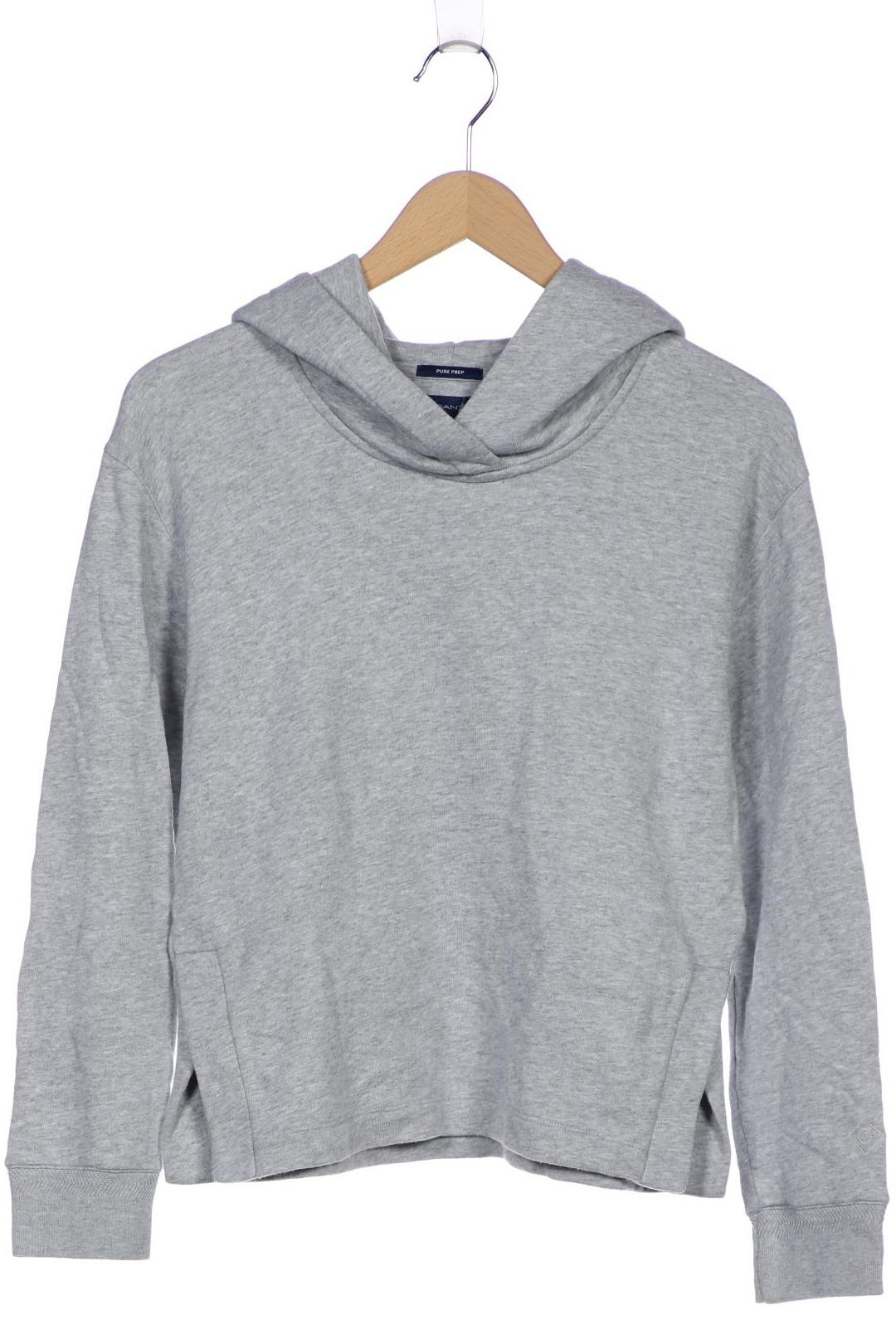 

Gant Damen Kapuzenpullover, grau, Gr. 36