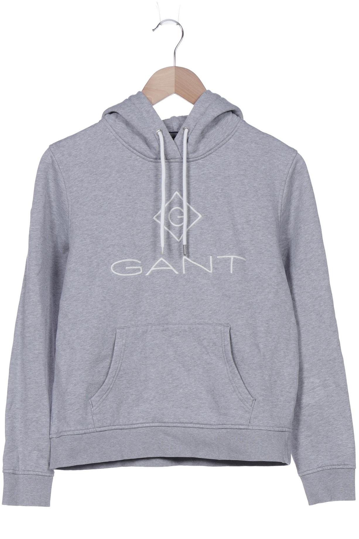 

Gant Damen Kapuzenpullover, grau, Gr. 38