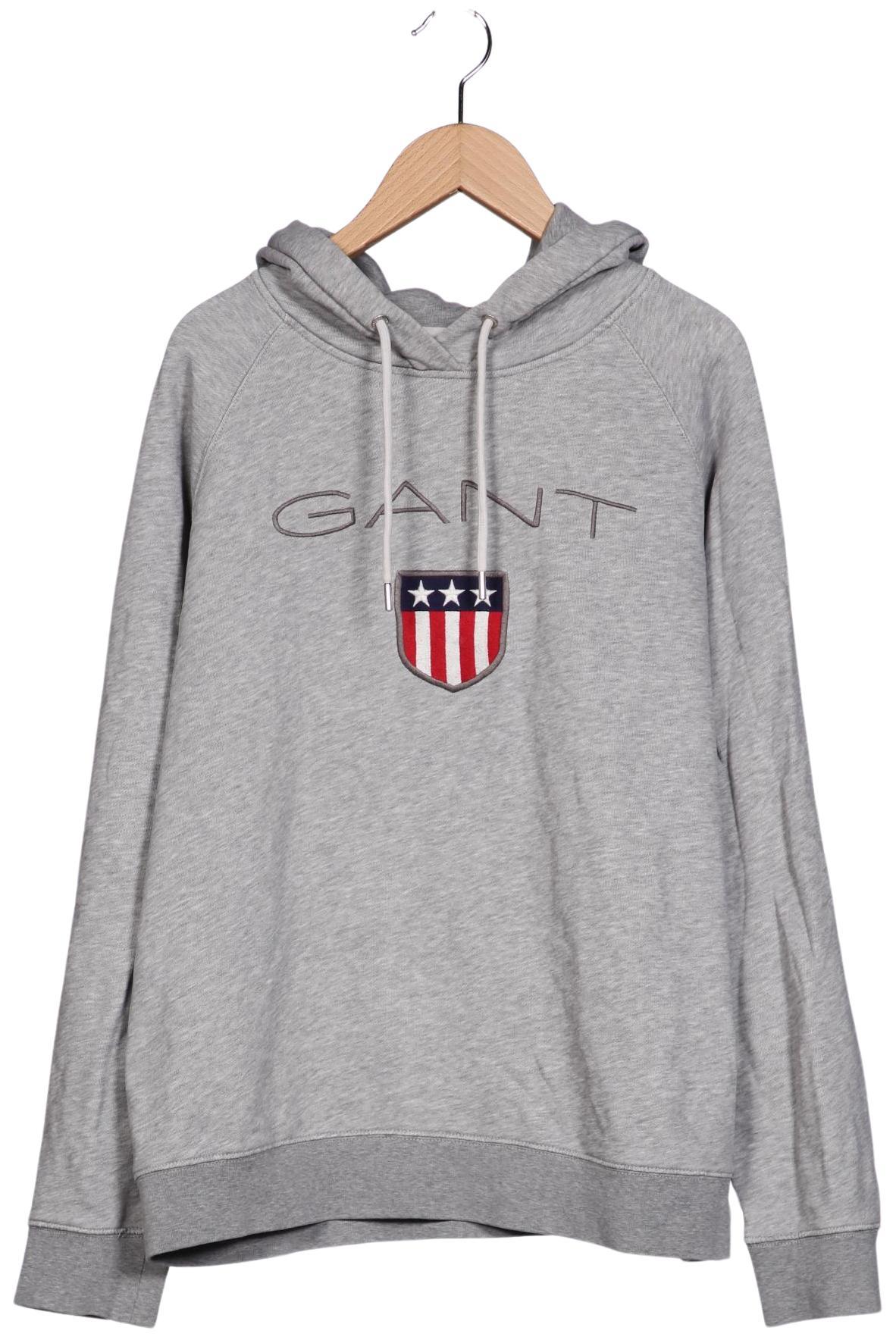 

Gant Damen Kapuzenpullover, grau, Gr. 44