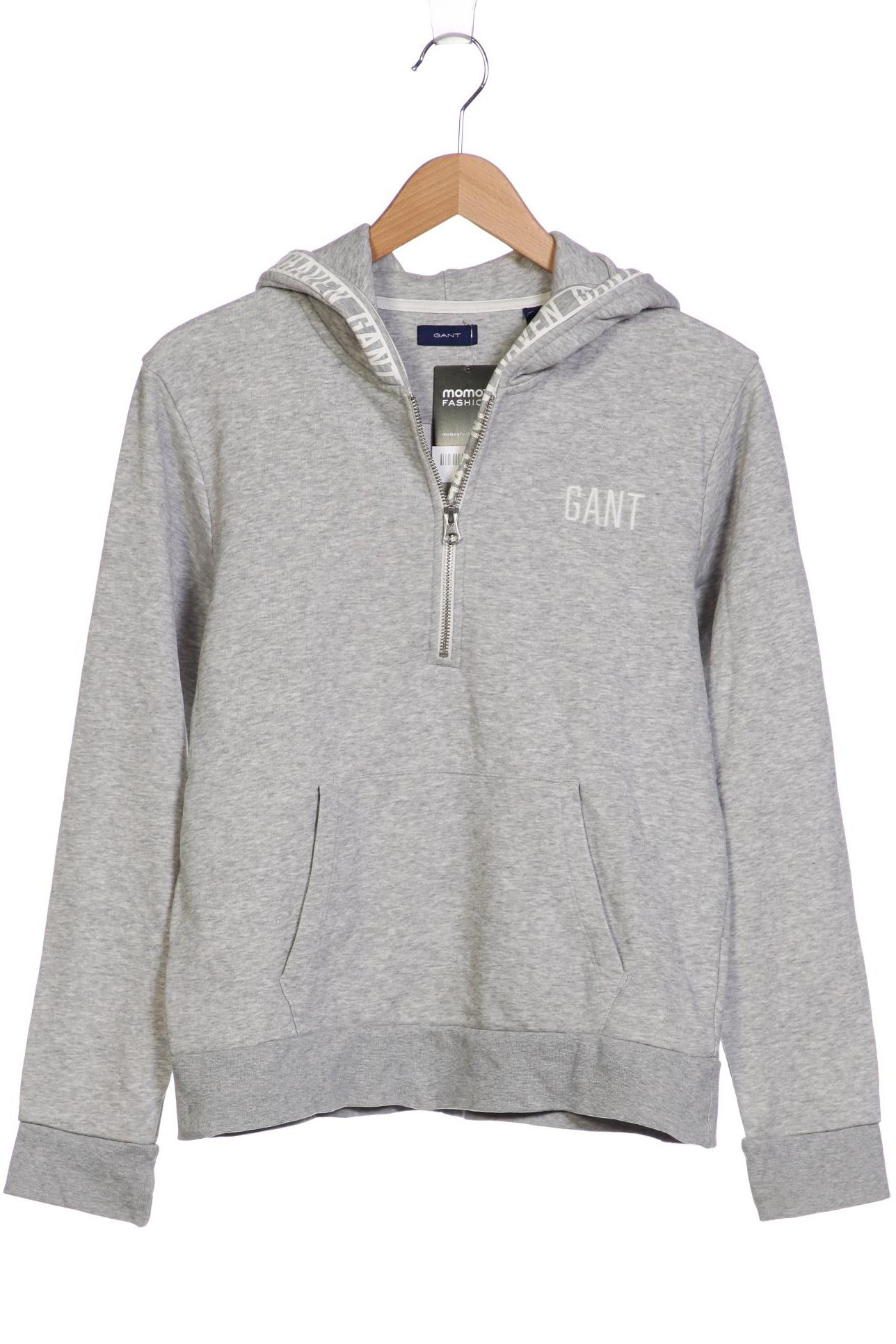 

Gant Damen Kapuzenpullover, grau, Gr. uni