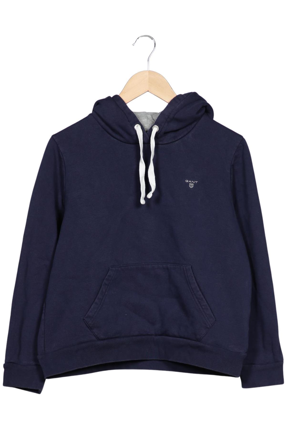 

Gant Damen Kapuzenpullover, marineblau, Gr. 38