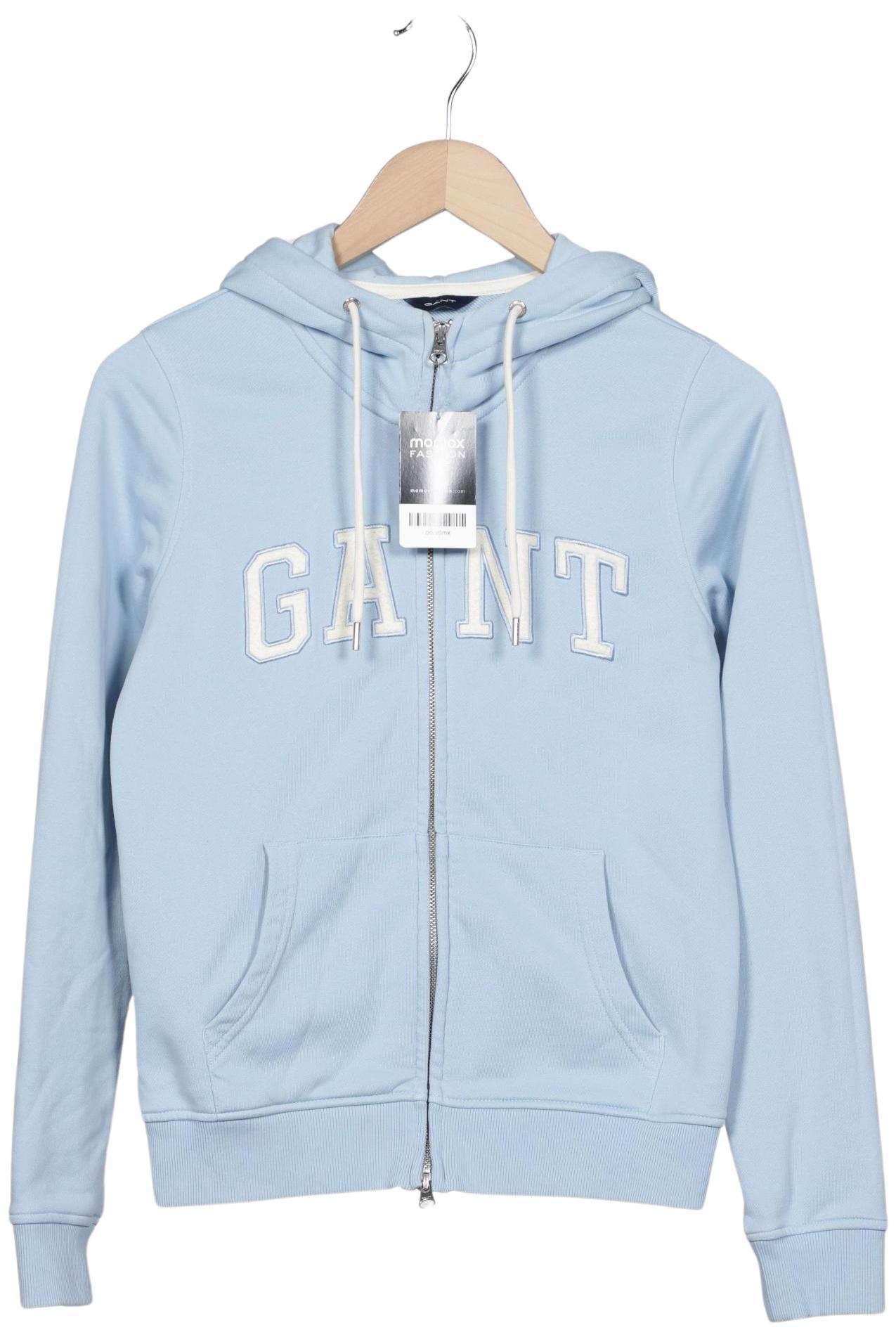 

Gant Damen Kapuzenpullover, hellblau, Gr. 36