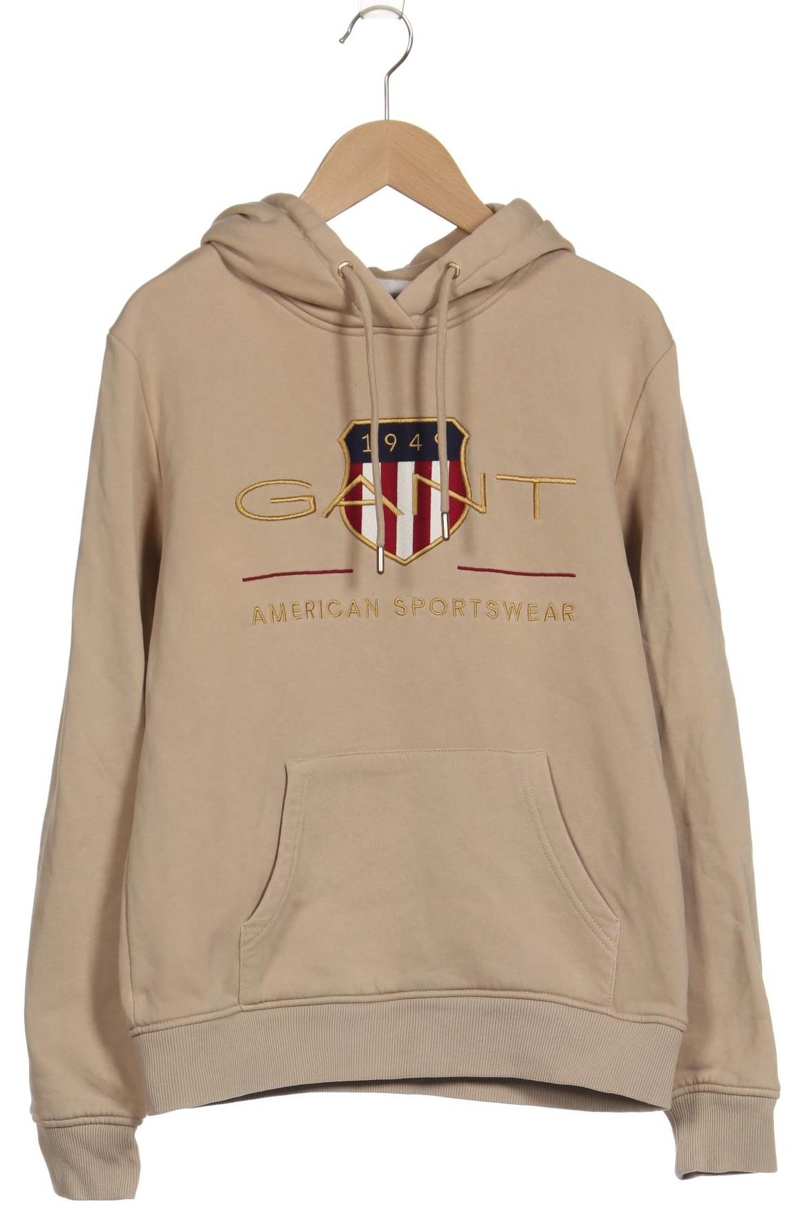 

Gant Damen Kapuzenpullover, beige, Gr. 34
