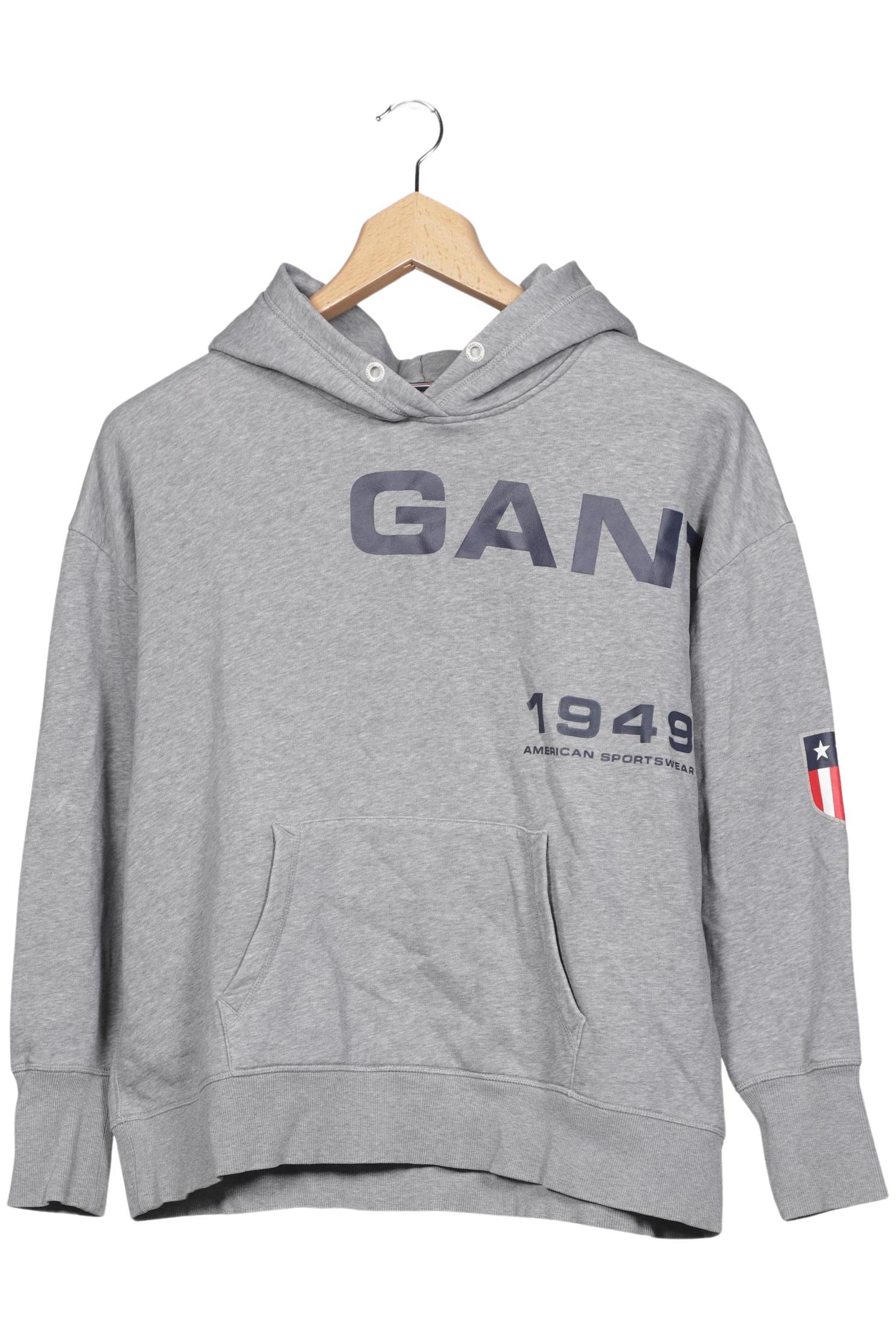 

Gant Damen Kapuzenpullover, grau, Gr. 46