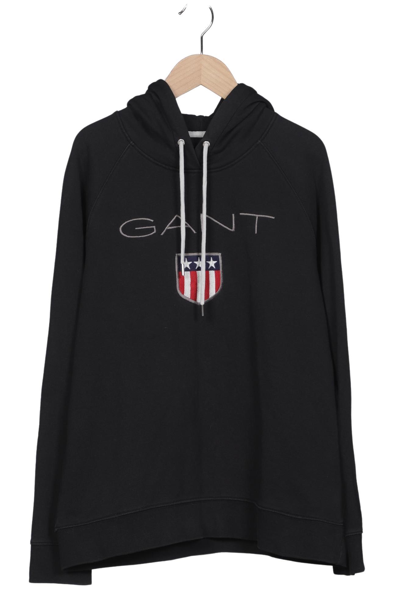 

Gant Damen Kapuzenpullover, schwarz, Gr. 44