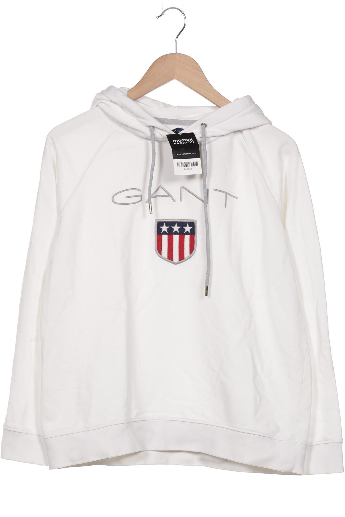 

Gant Damen Kapuzenpullover, weiß, Gr. 44