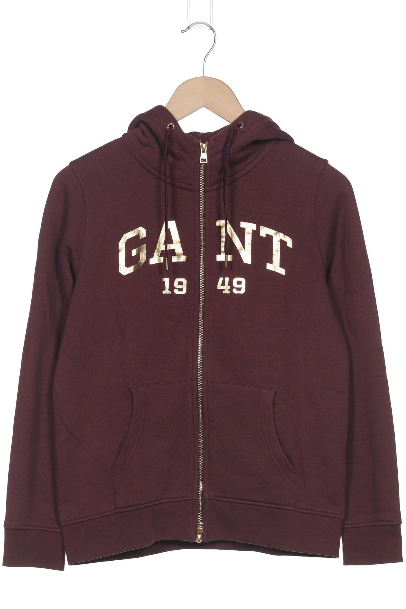 

Gant Damen Kapuzenpullover, bordeaux, Gr. 36