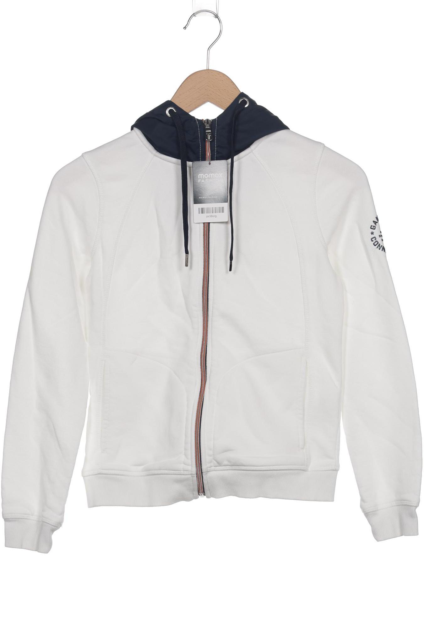 

Gant Damen Kapuzenpullover, weiß, Gr. 34