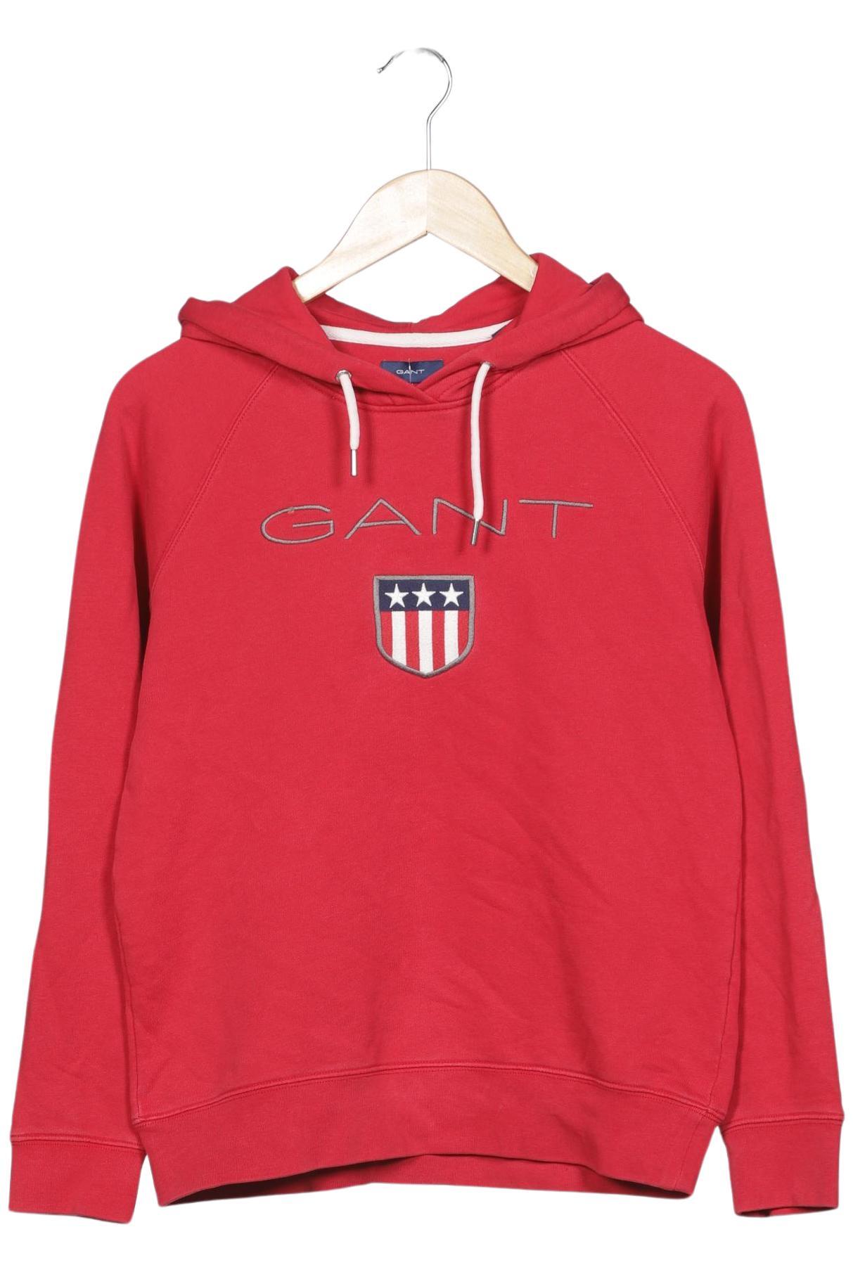 

Gant Damen Kapuzenpullover, rot, Gr. 36