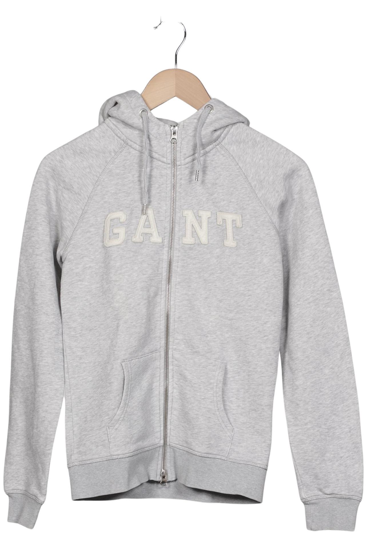

Gant Damen Kapuzenpullover, grau, Gr. 34