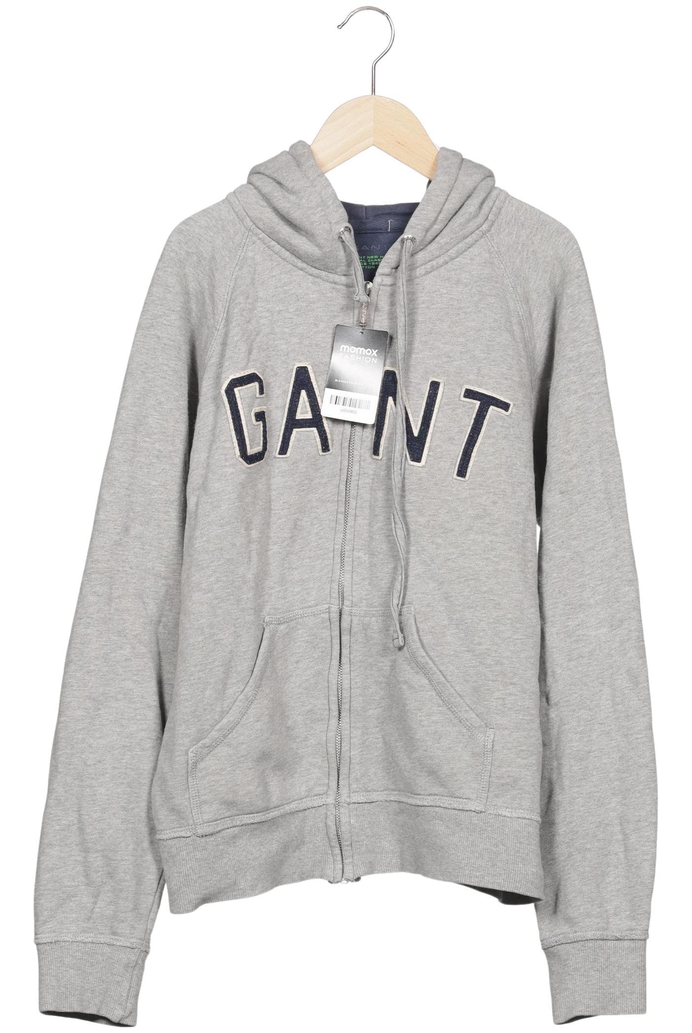 

Gant Damen Kapuzenpullover, grau, Gr. 38