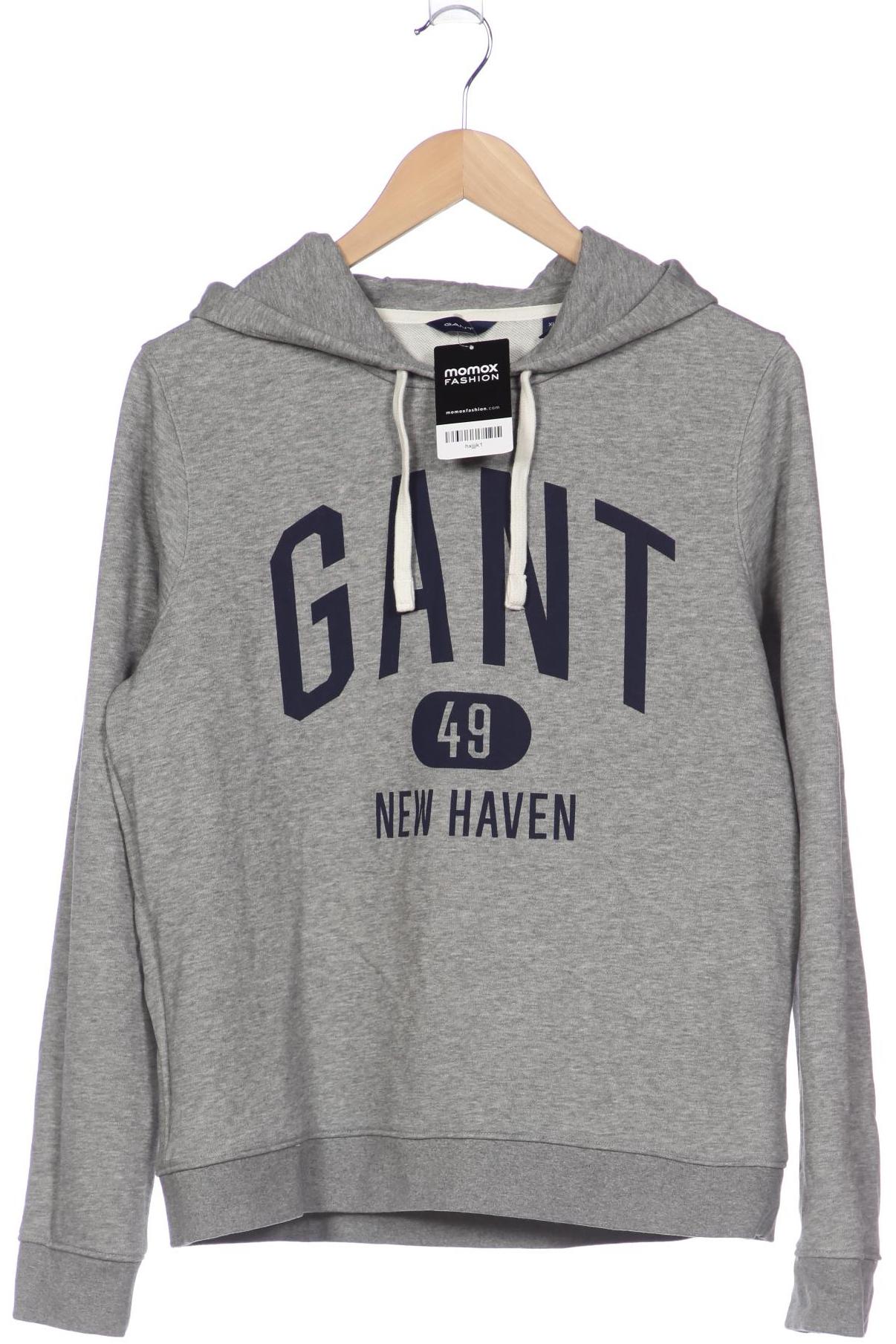 

Gant Damen Kapuzenpullover, grau, Gr. 44