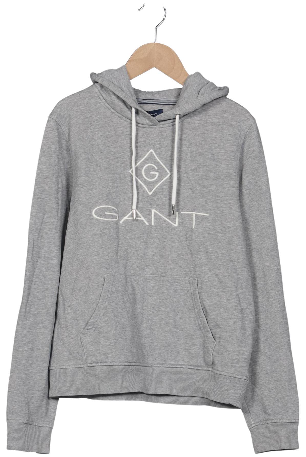 

Gant Damen Kapuzenpullover, grau, Gr. 36